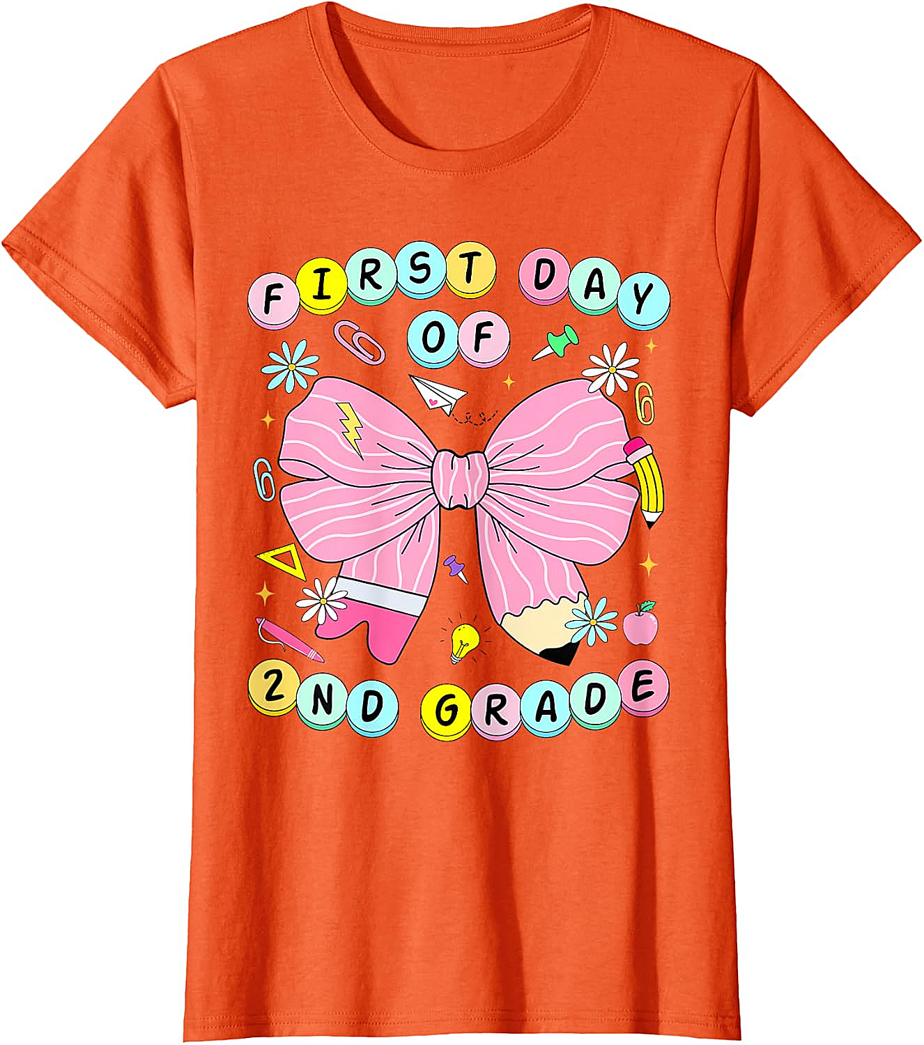 2nd Grade Coquette Back to School Kids T-Shirt