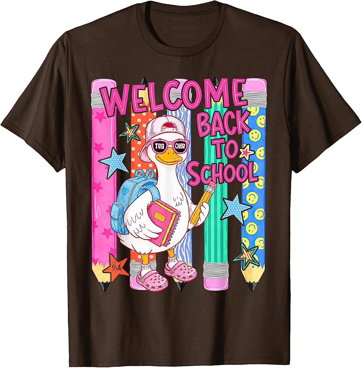 Cute Goose Back to School T-Shirt | First Day of School Tee