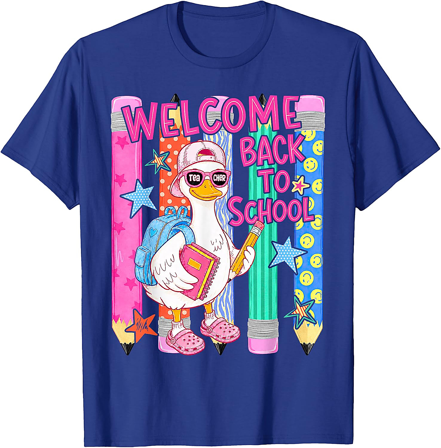 Cute Goose Back to School T-Shirt | First Day of School Tee