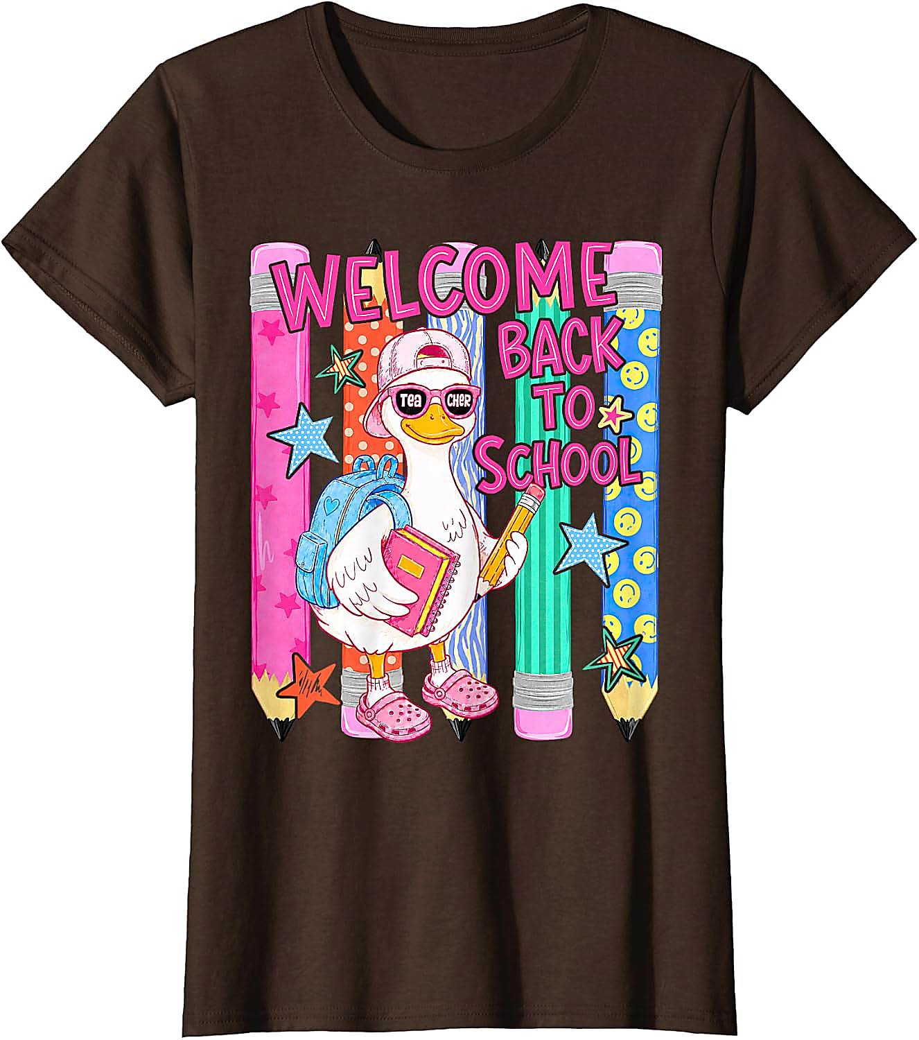 Cute Goose Back to School T-Shirt | First Day of School Tee