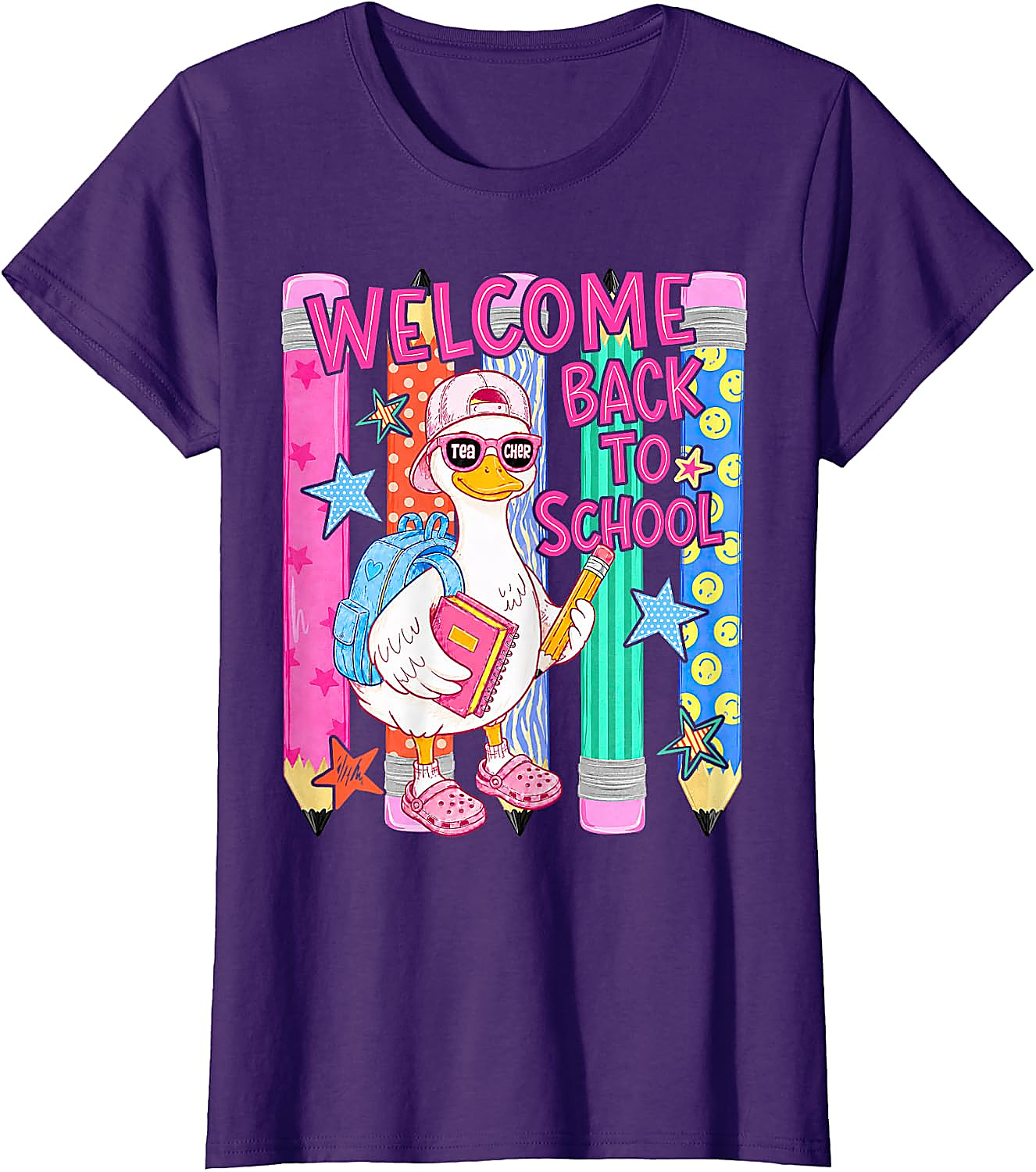 Cute Goose Back to School T-Shirt | First Day of School Tee