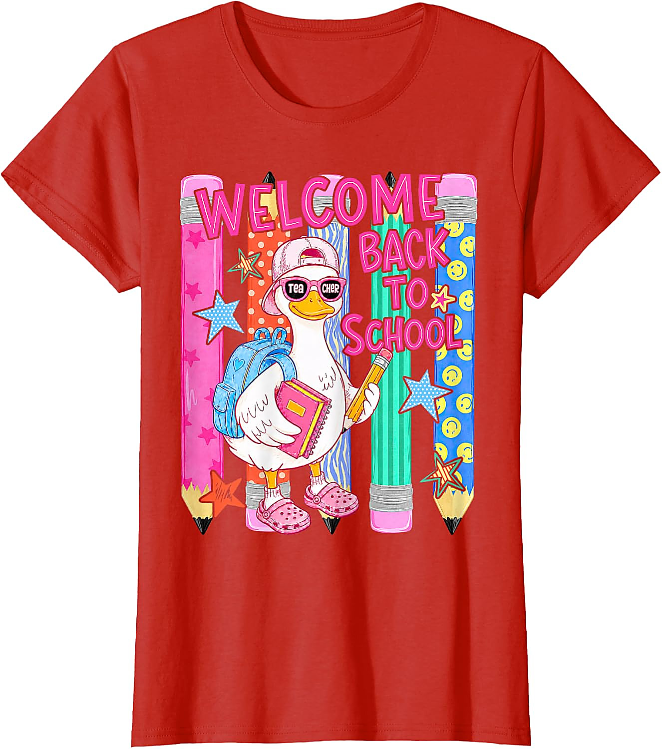 Cute Goose Back to School T-Shirt | First Day of School Tee