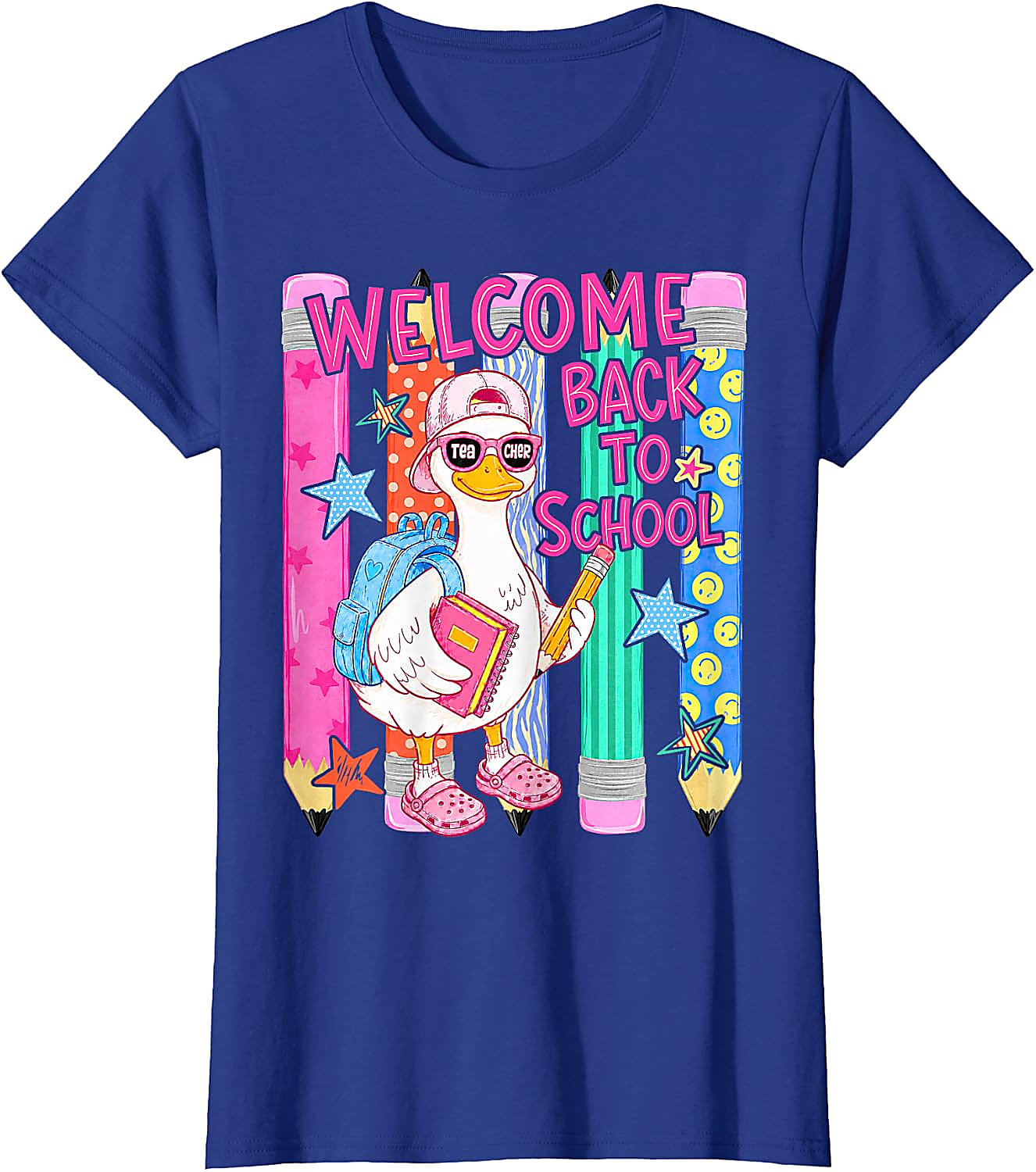 Cute Goose Back to School T-Shirt | First Day of School Tee