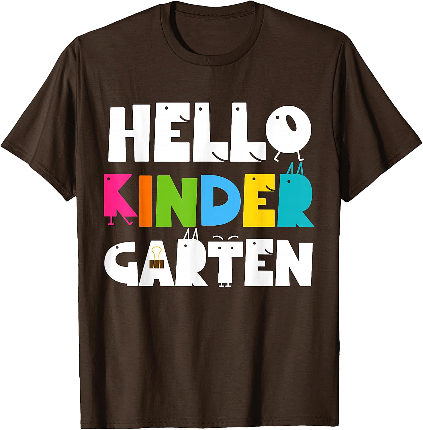 Hello Kindergarten Team Kinder Back to School Teacher Kids T-Shirt