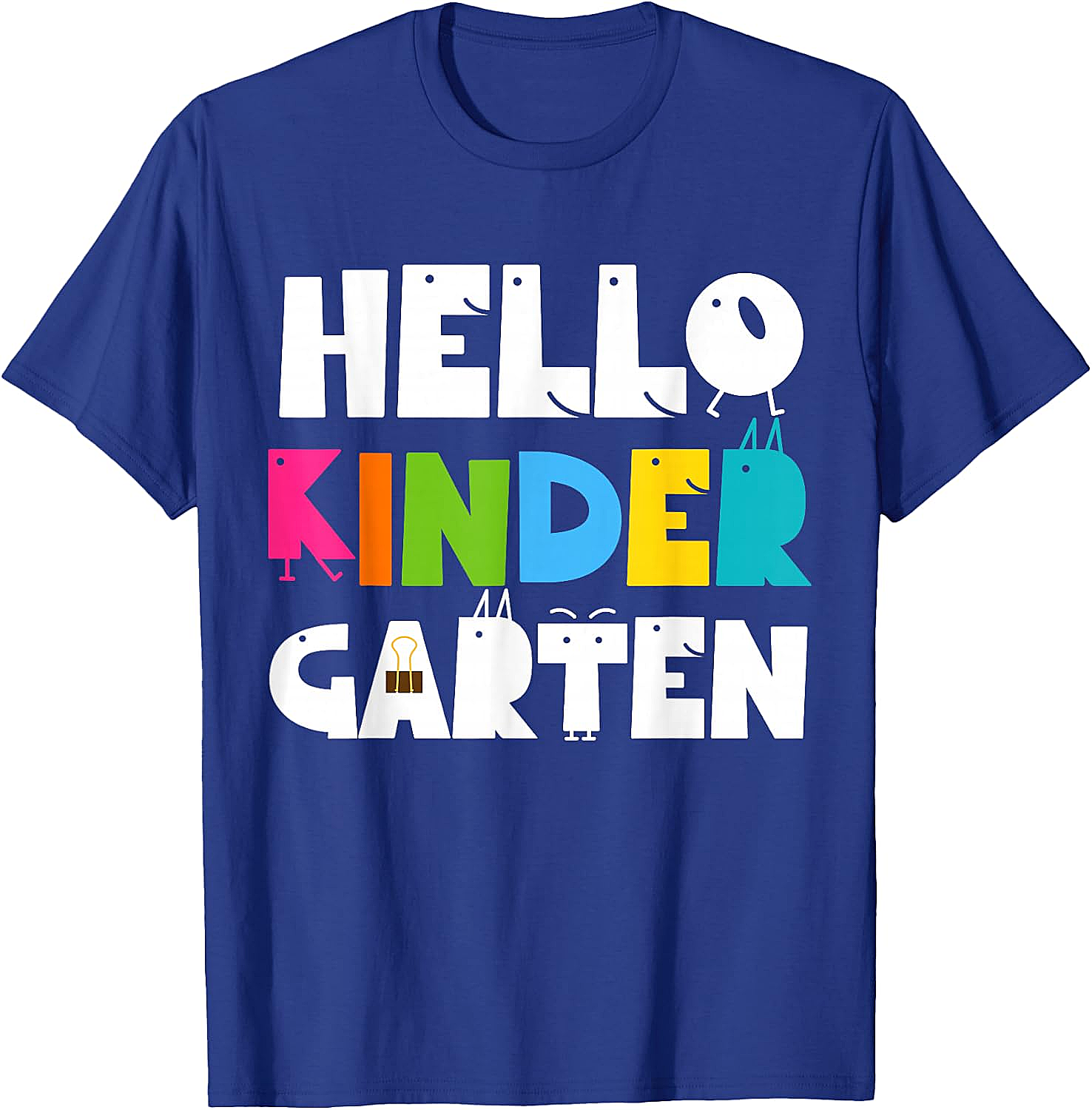 Hello Kindergarten Team Kinder Back to School Teacher Kids T-Shirt