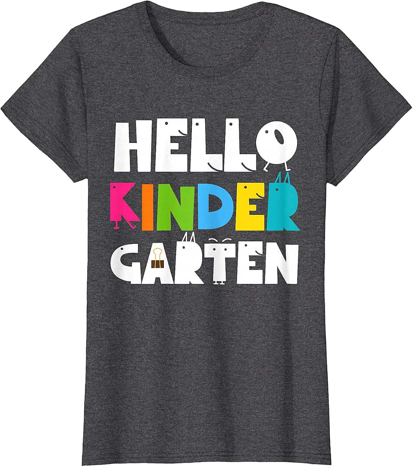 Hello Kindergarten Team Kinder Back to School Teacher Kids T-Shirt