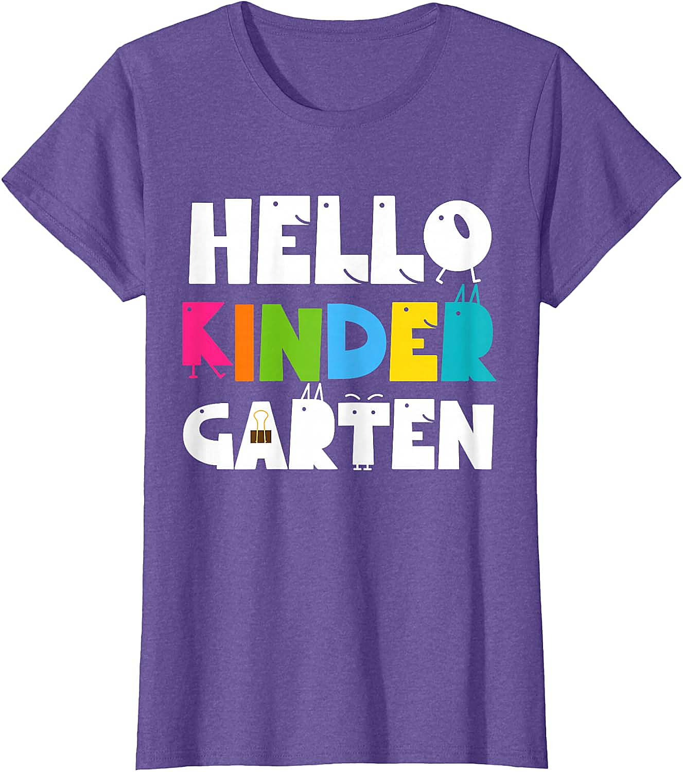 Hello Kindergarten Team Kinder Back to School Teacher Kids T-Shirt