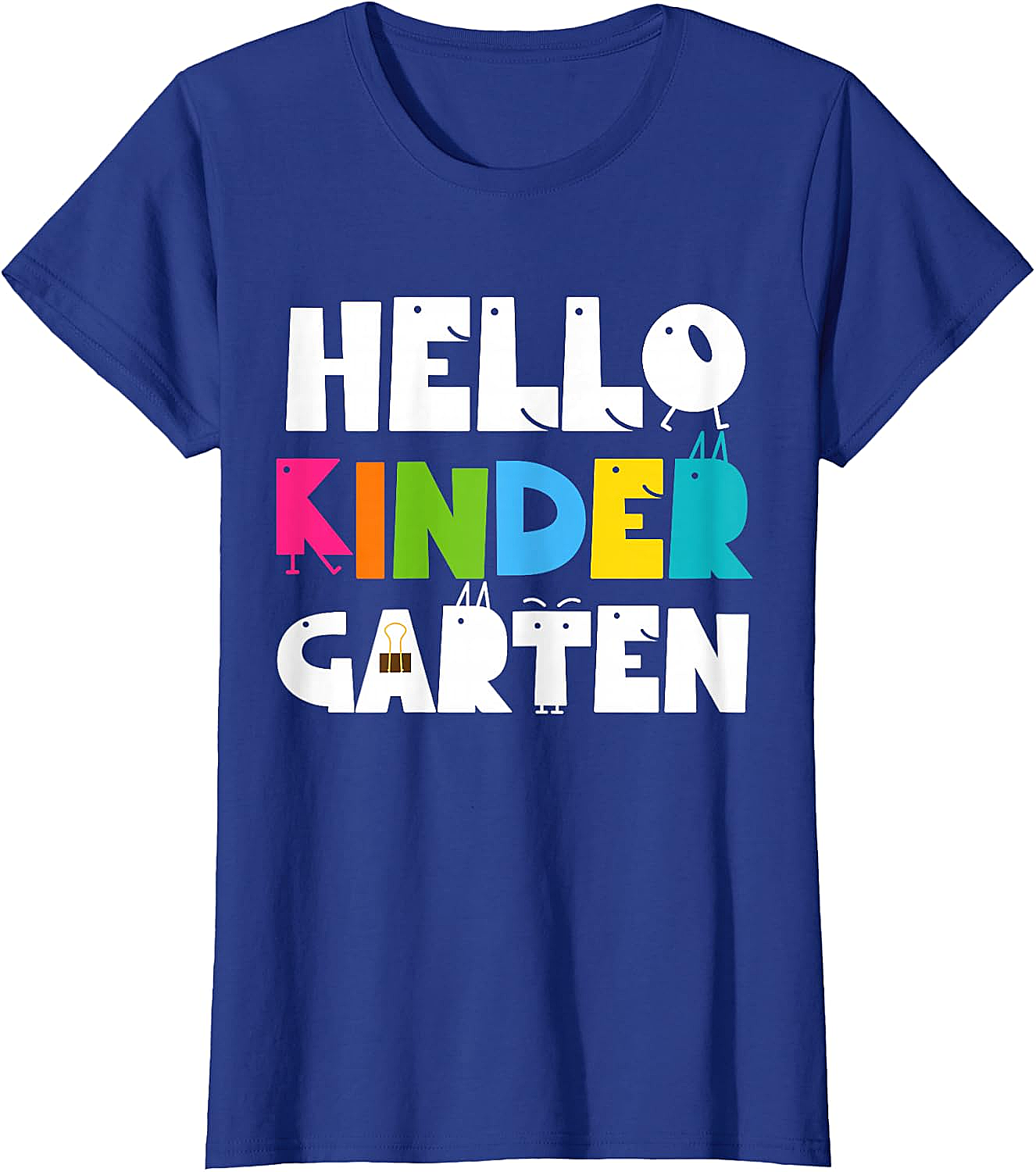 Hello Kindergarten Team Kinder Back to School Teacher Kids T-Shirt