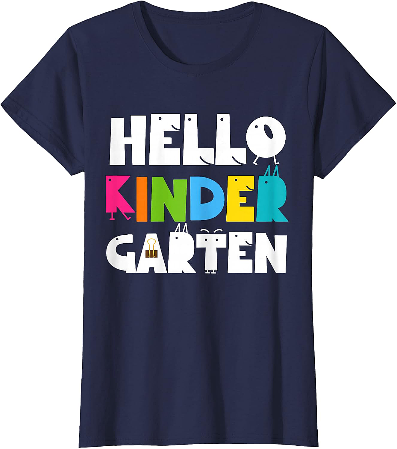 Hello Kindergarten Team Kinder Back to School Teacher Kids T-Shirt