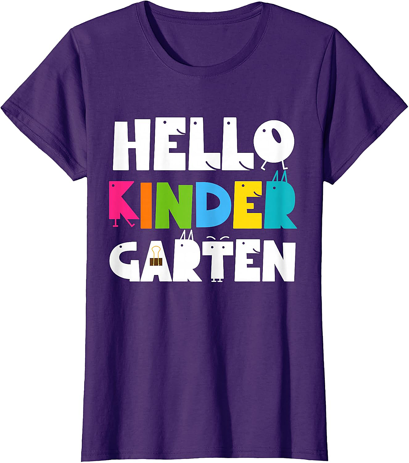 Hello Kindergarten Team Kinder Back to School Teacher Kids T-Shirt