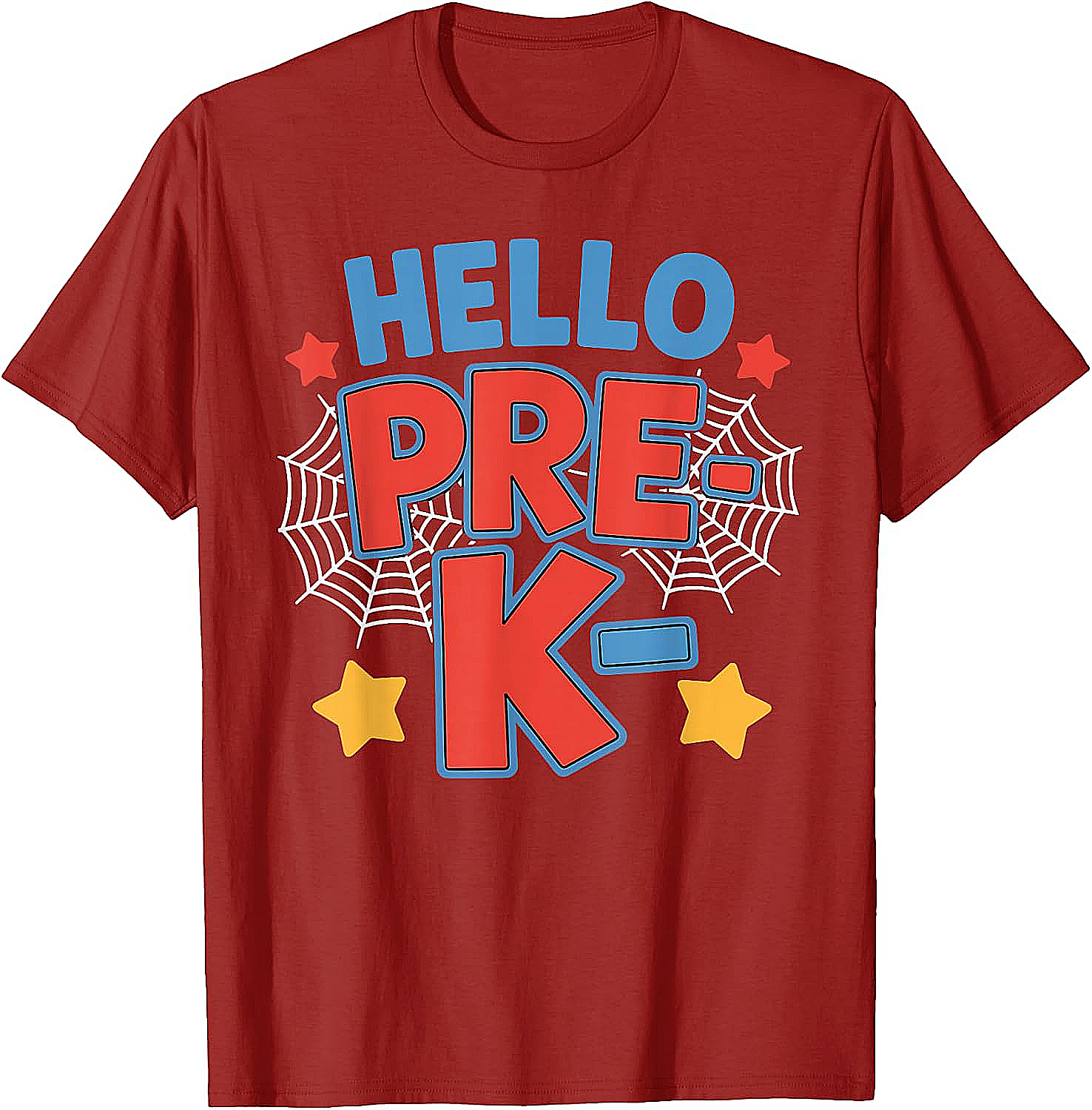Hello Pre-K T-Shirt Back to School First Day Tee