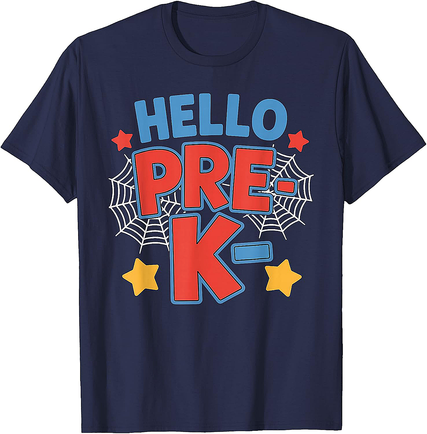 Hello Pre-K T-Shirt Back to School First Day Tee