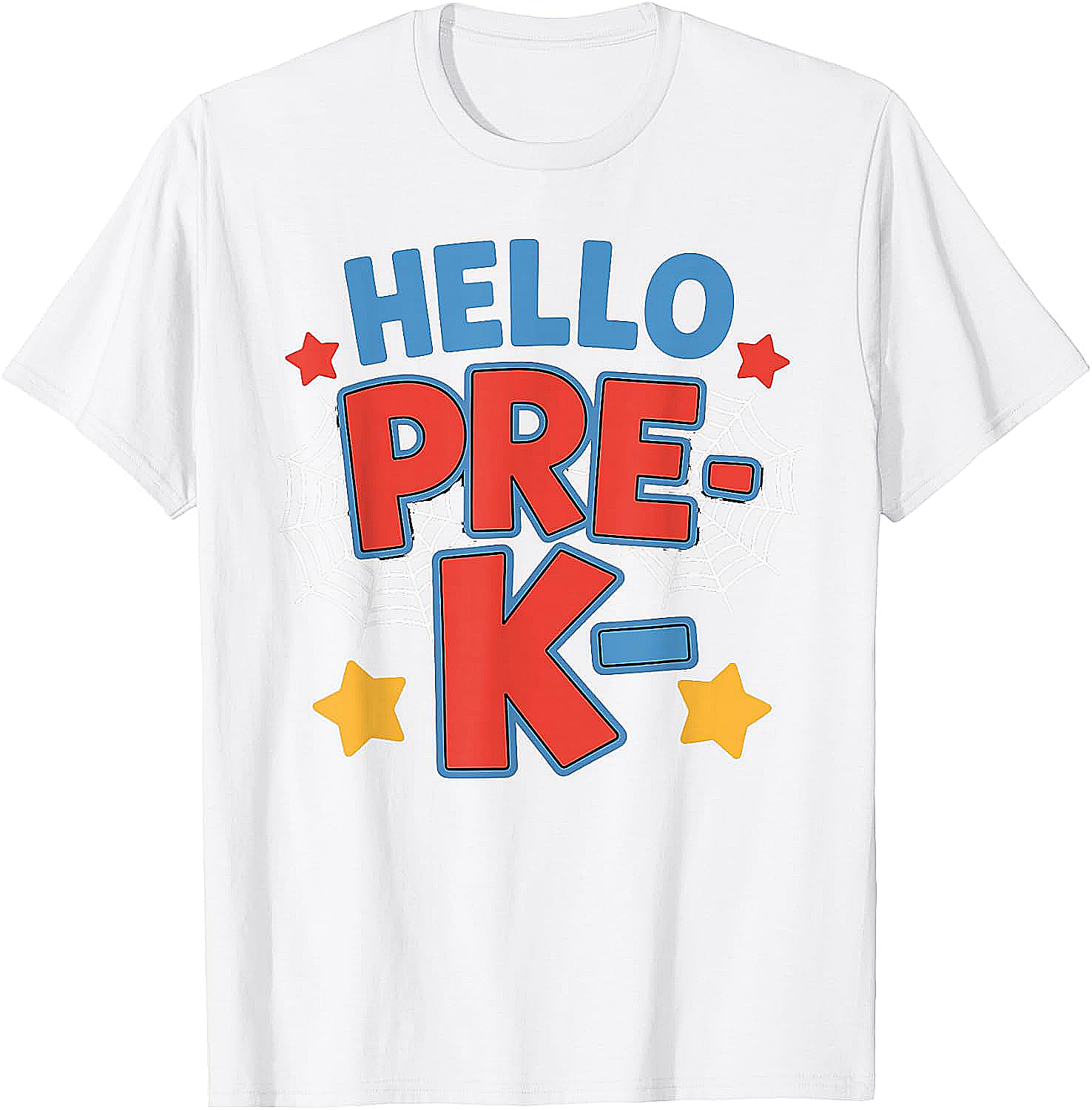 Hello Pre-K T-Shirt Back to School First Day Tee
