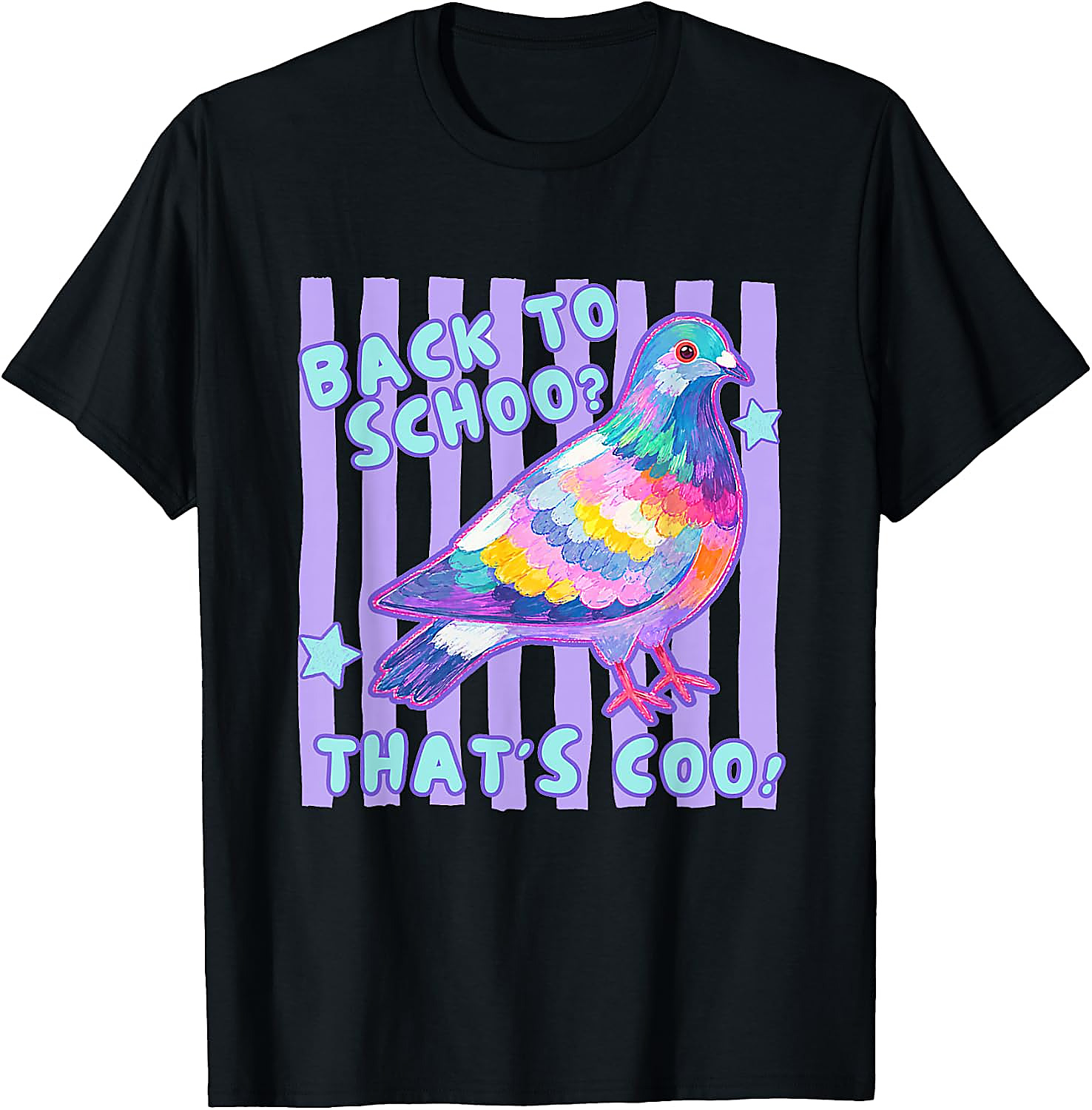 Back to School Pigeon T-Shirt | Funny 'Thats Coo' Tee
