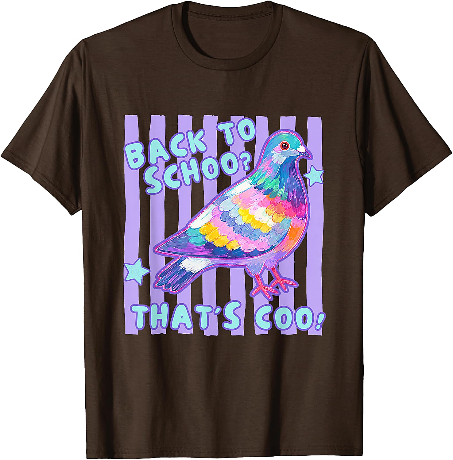 Back to School Pigeon T-Shirt | Funny 'Thats Coo' Tee