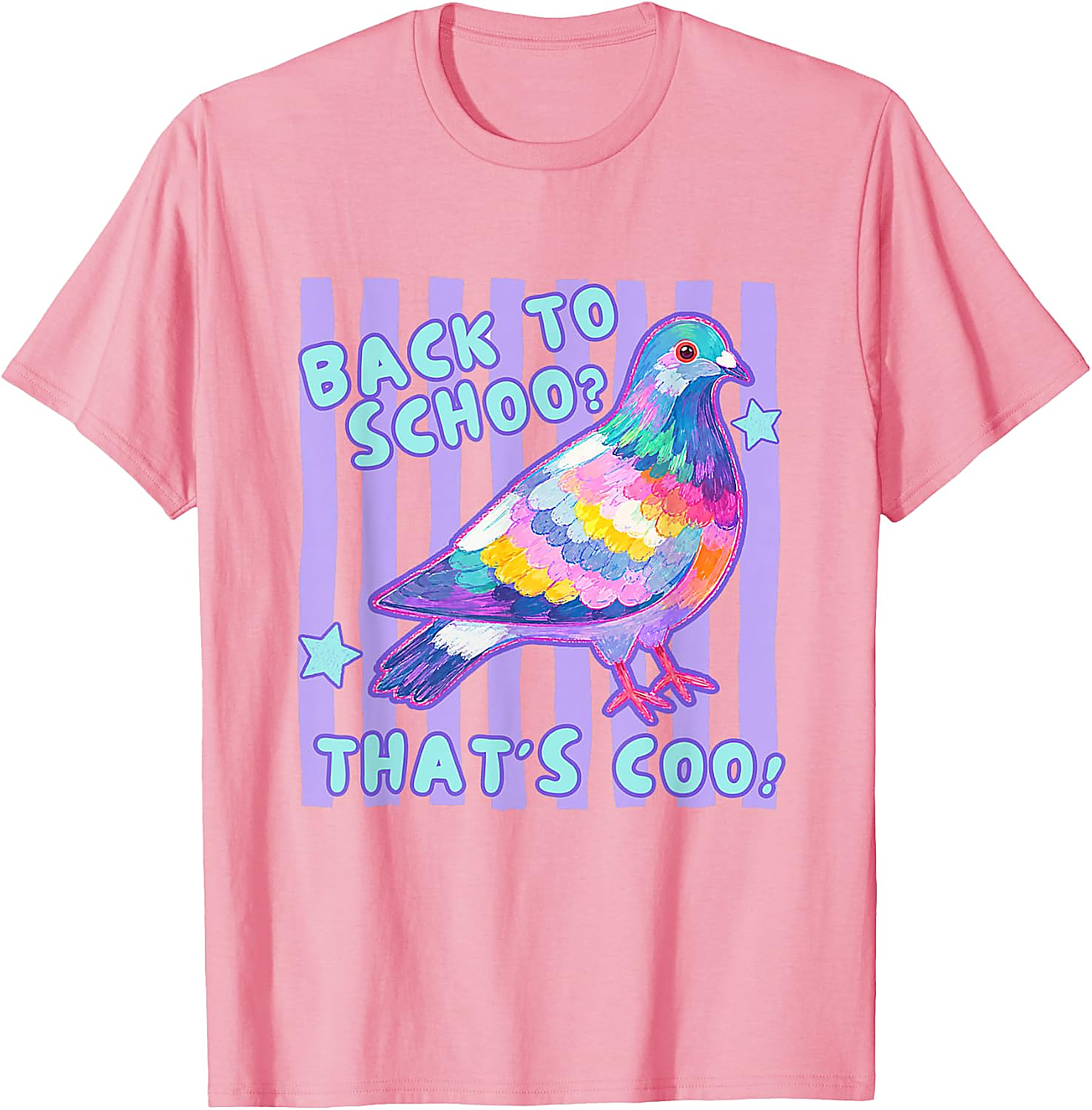 Back to School Pigeon T-Shirt | Funny 'Thats Coo' Tee