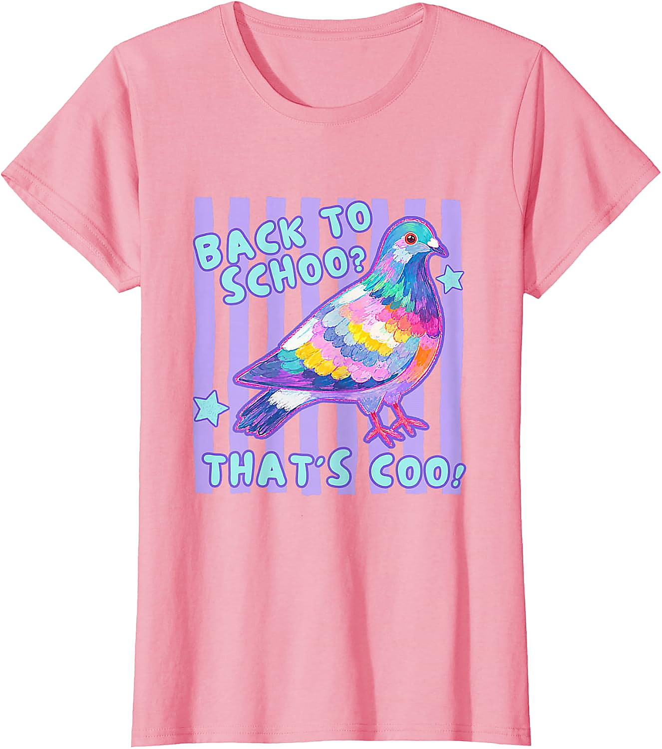 Back to School Pigeon T-Shirt | Funny 'Thats Coo' Tee