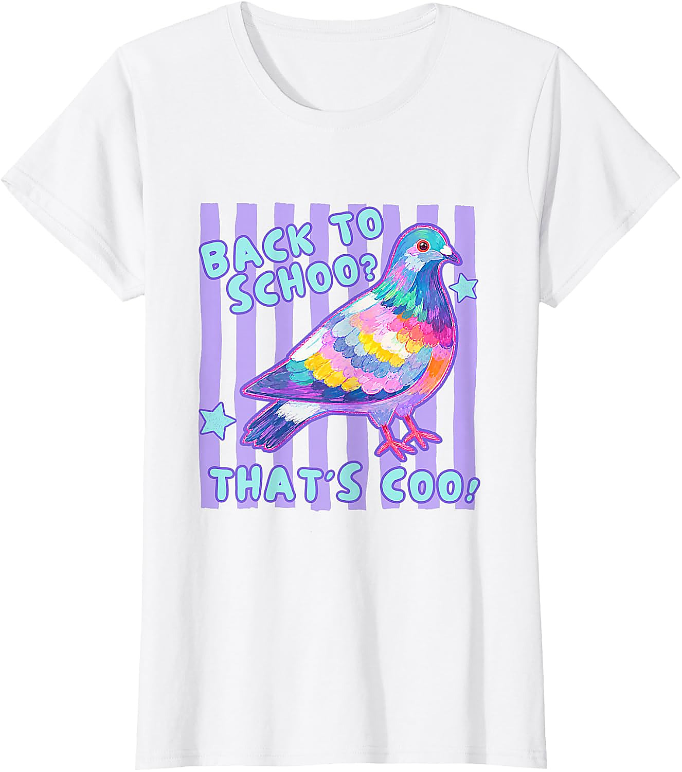 Back to School Pigeon T-Shirt | Funny 'Thats Coo' Tee