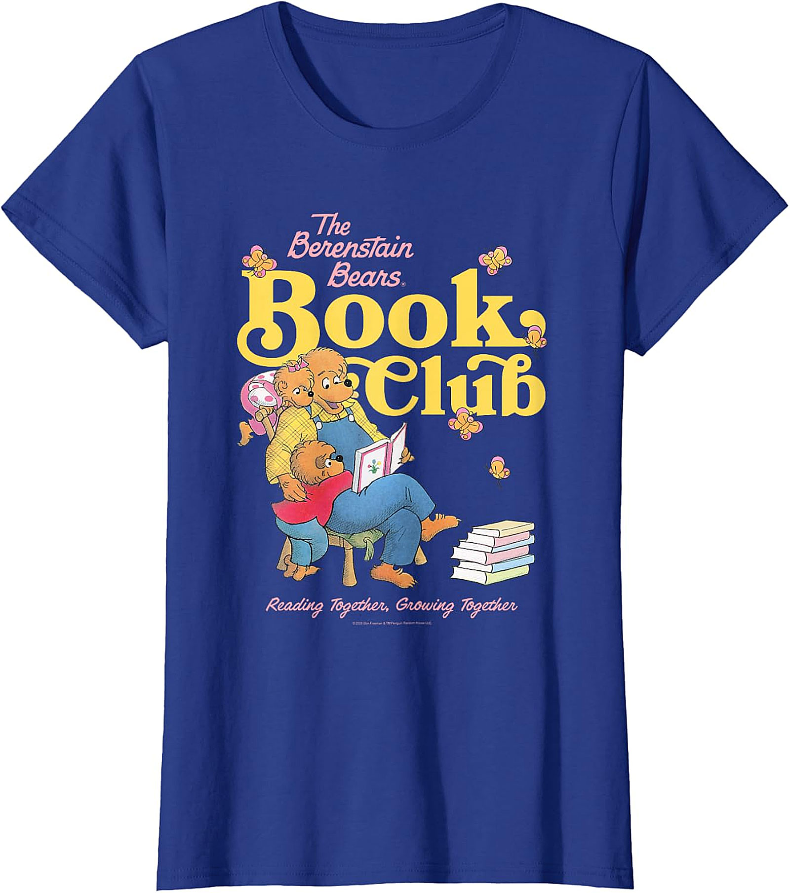 The Berenstain Bears Book Club T-Shirt - Black Graphic Tee