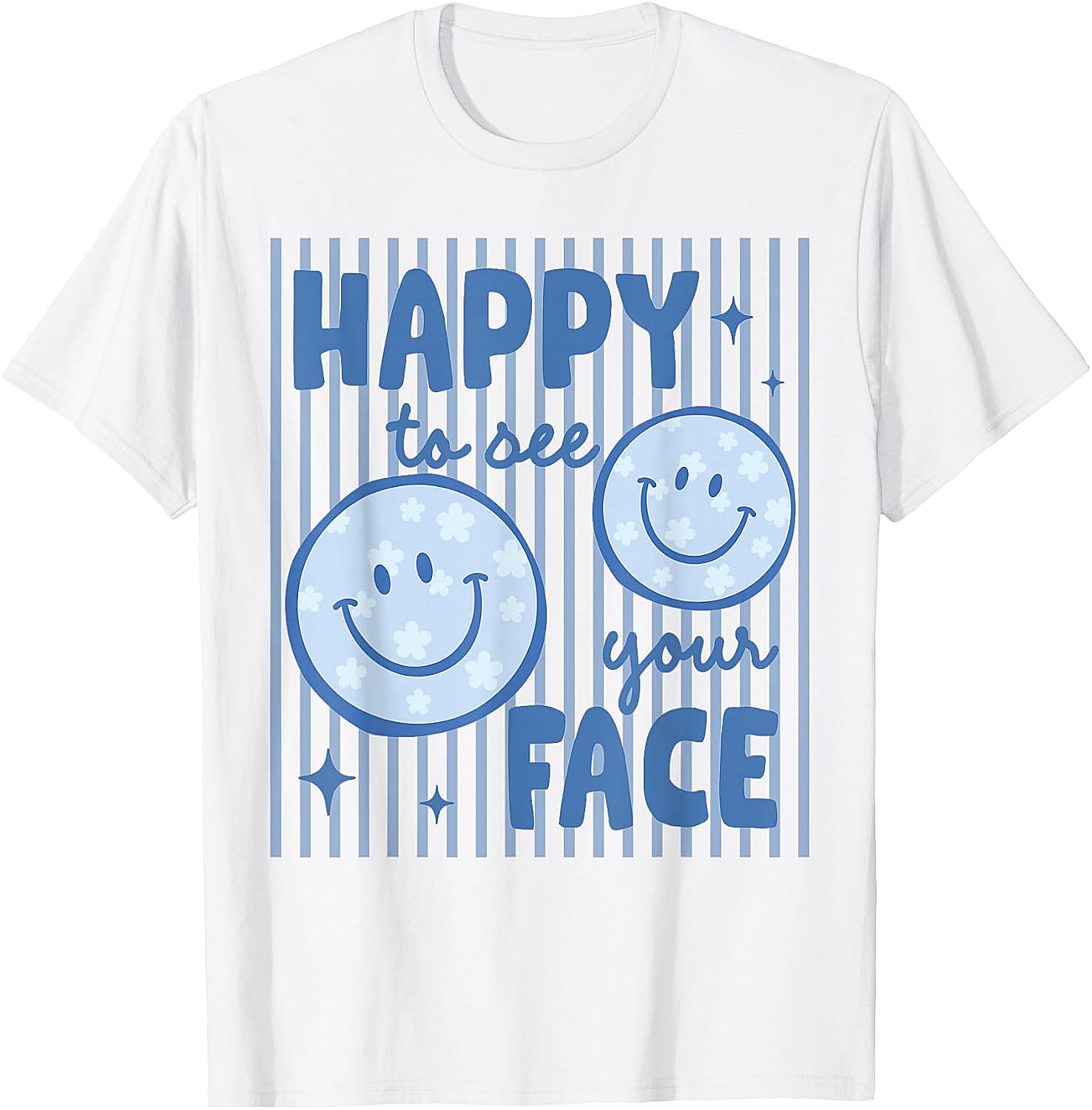 Happy Face Back to School T-Shirt - Unisex Tee