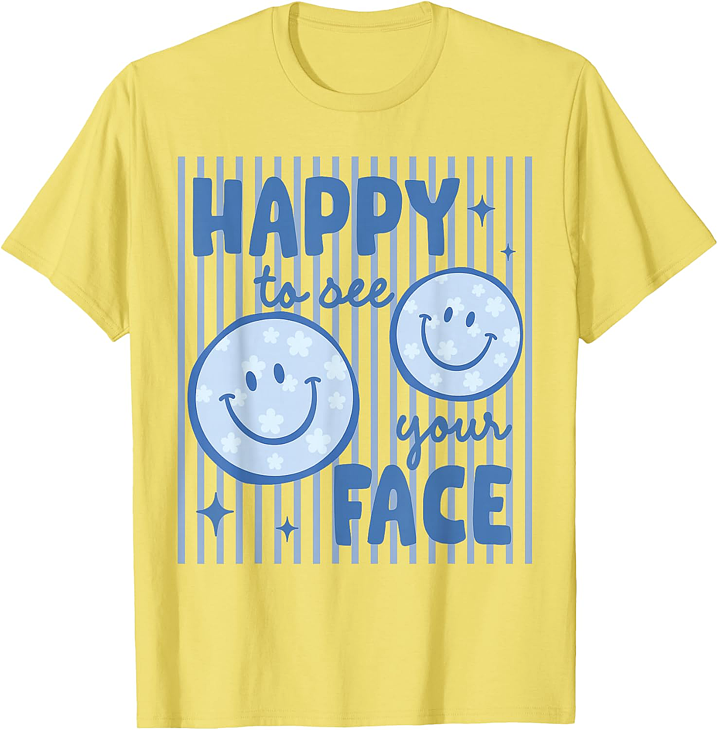 Happy Face Back to School T-Shirt - Unisex Tee