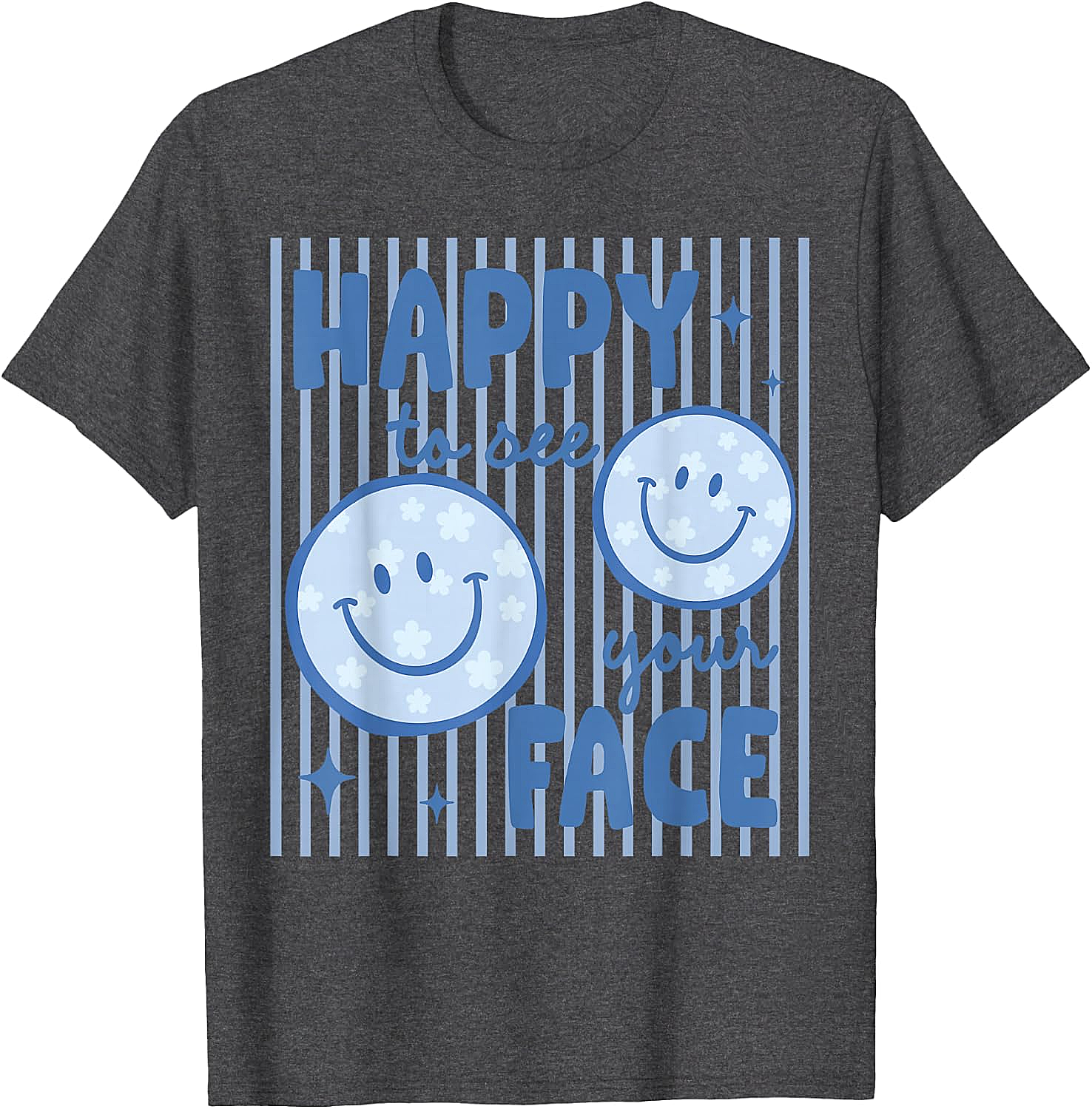 Happy Face Back to School T-Shirt - Unisex Tee