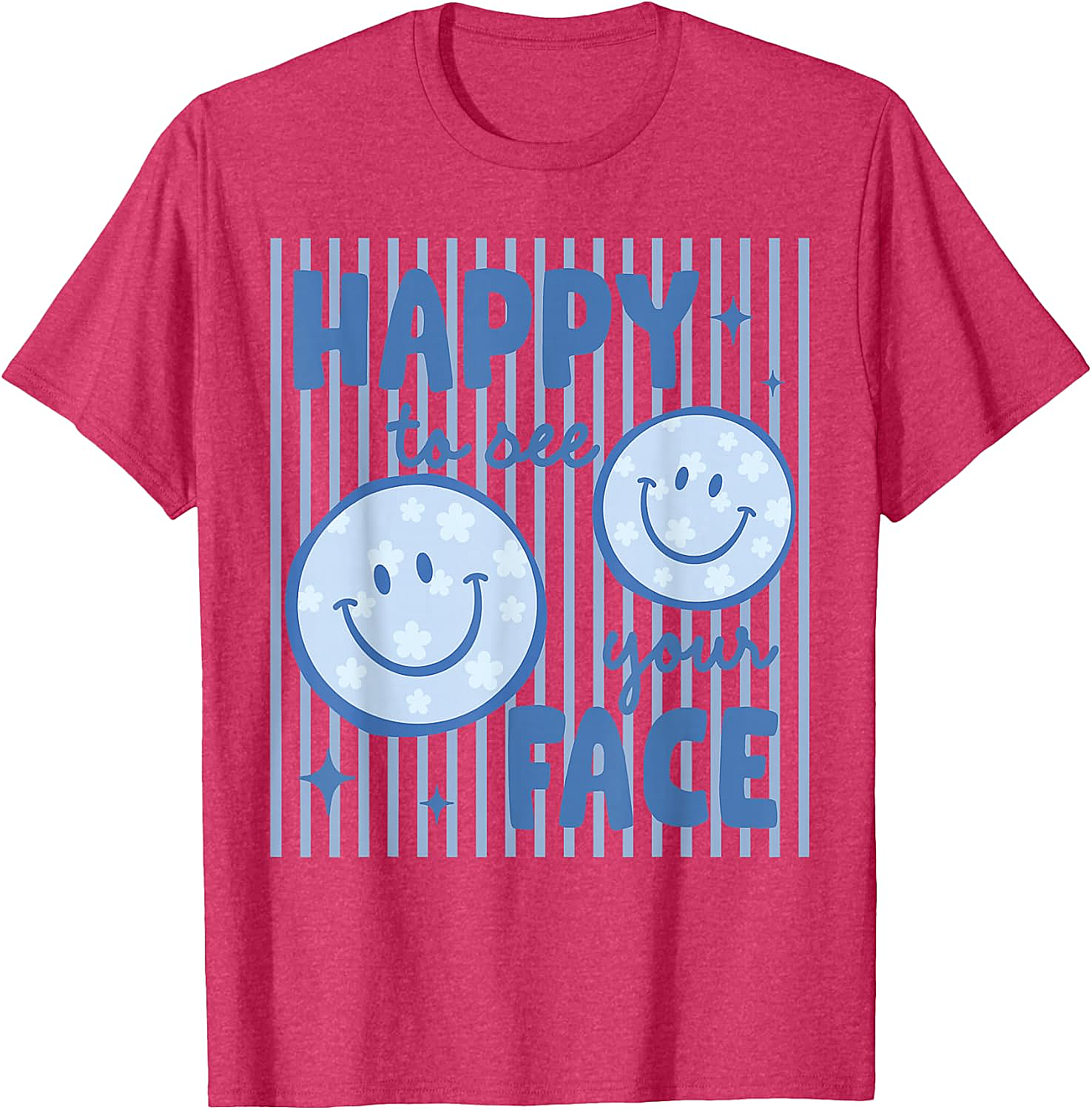 Happy Face Back to School T-Shirt - Unisex Tee