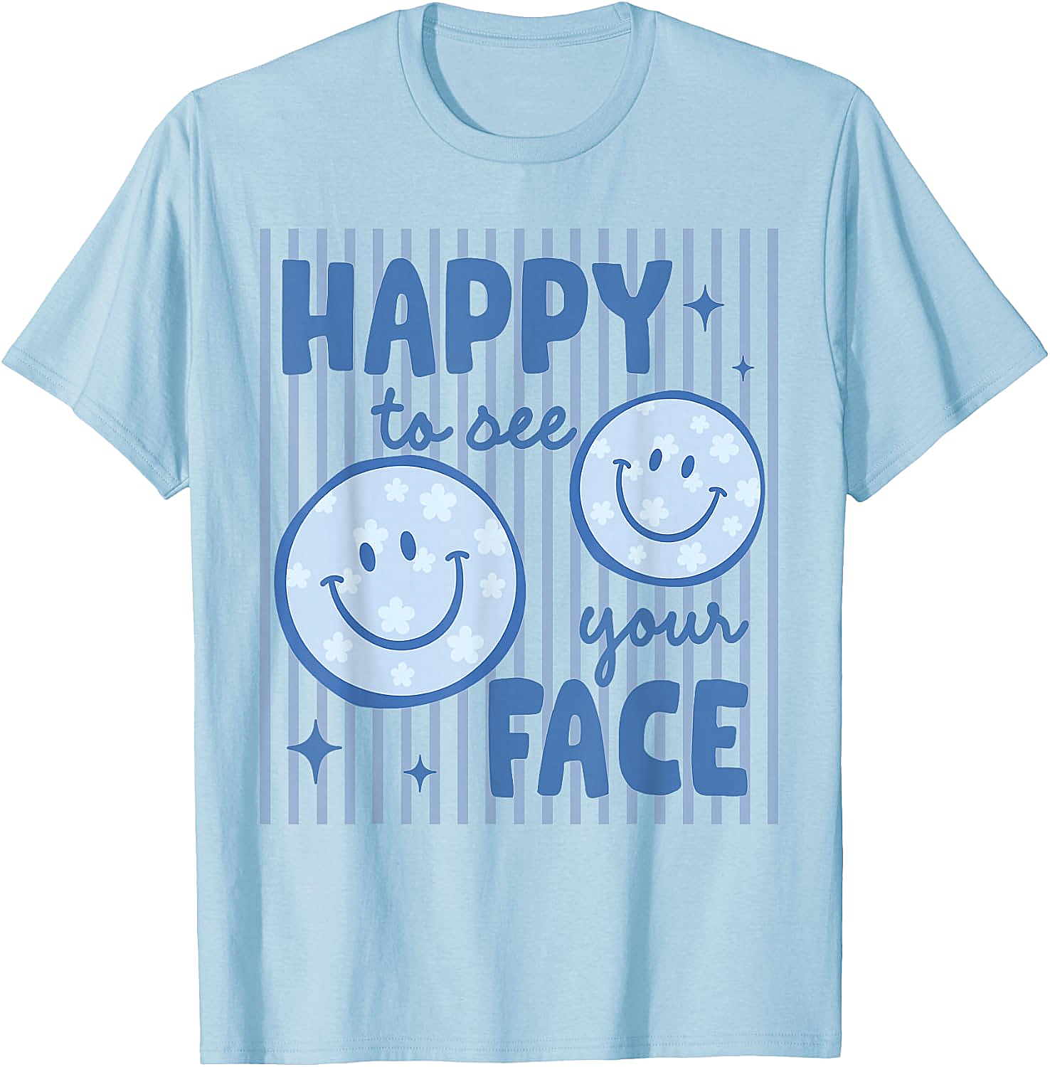 Happy Face Back to School T-Shirt - Unisex Tee