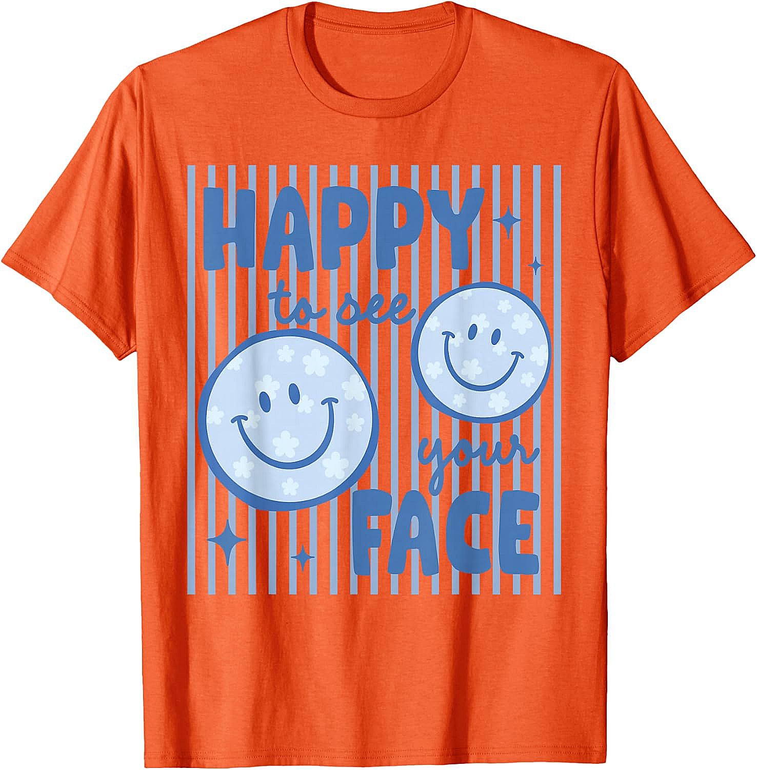 Happy Face Back to School T-Shirt - Unisex Tee