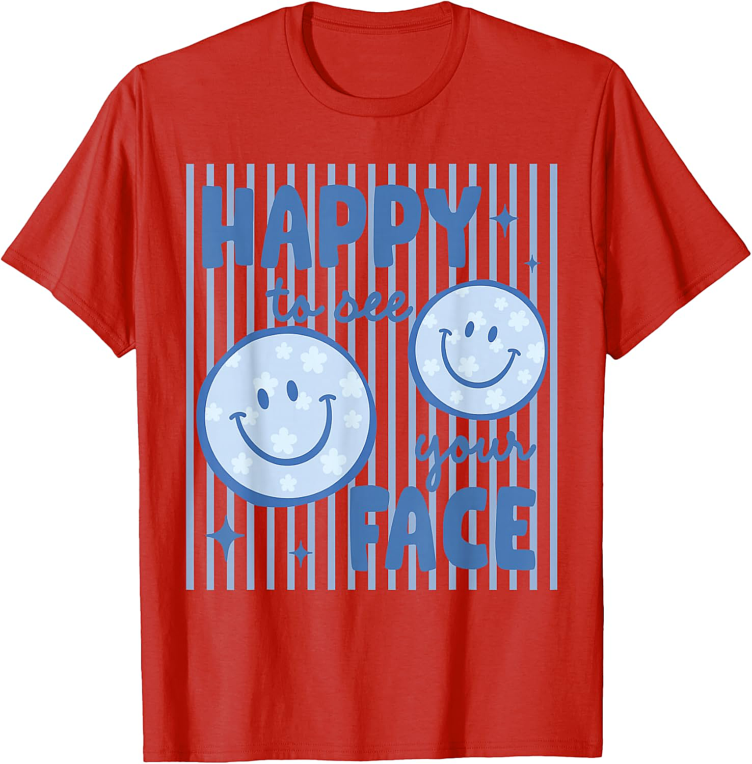 Happy Face Back to School T-Shirt - Unisex Tee