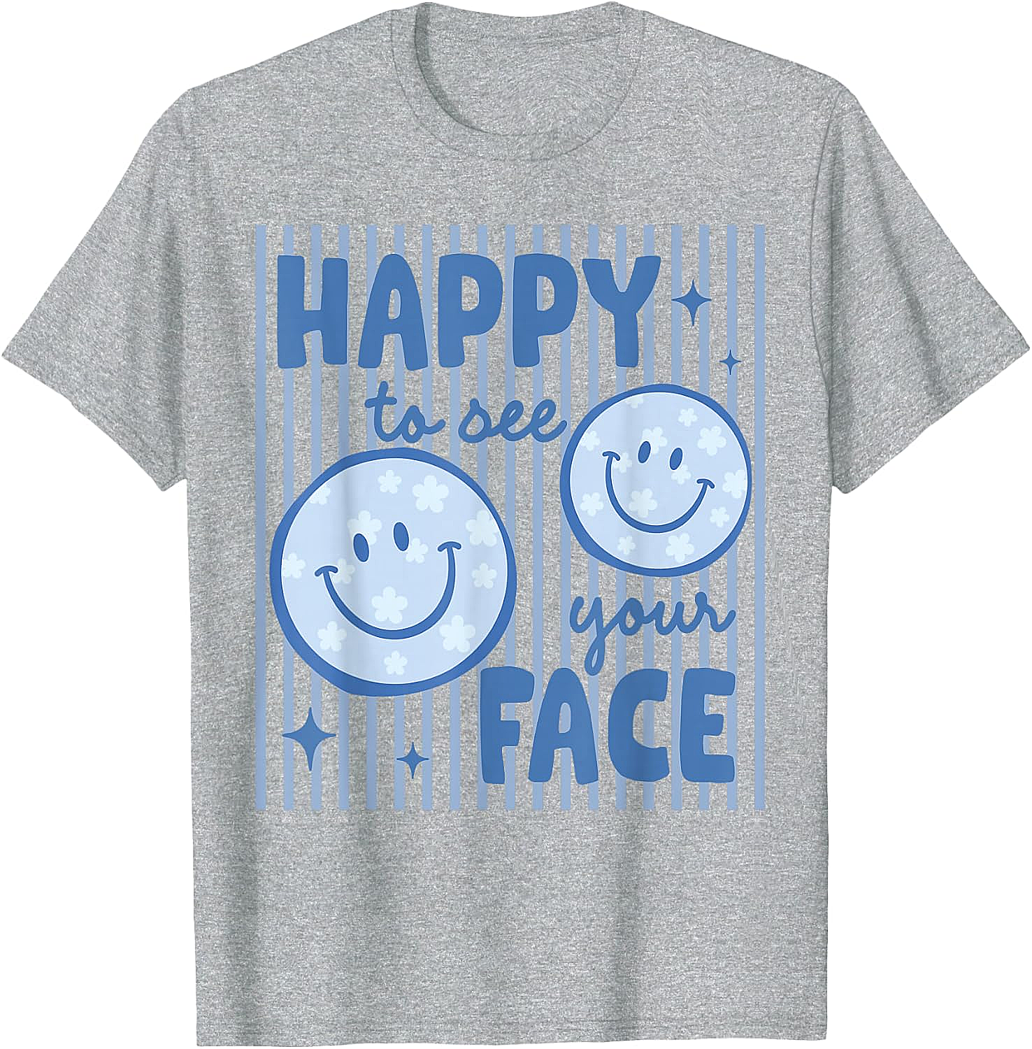 Happy Face Back to School T-Shirt - Unisex Tee