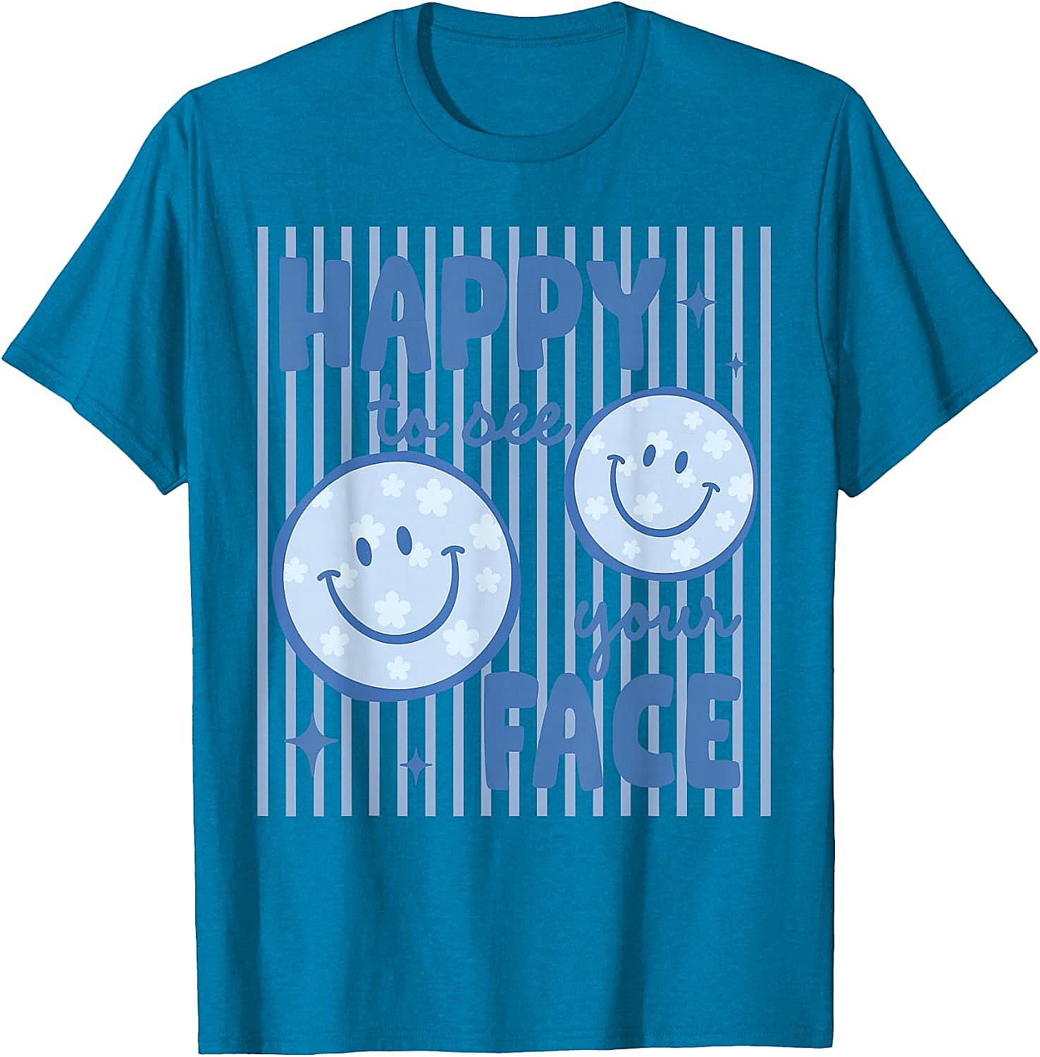 Happy Face Back to School T-Shirt - Unisex Tee