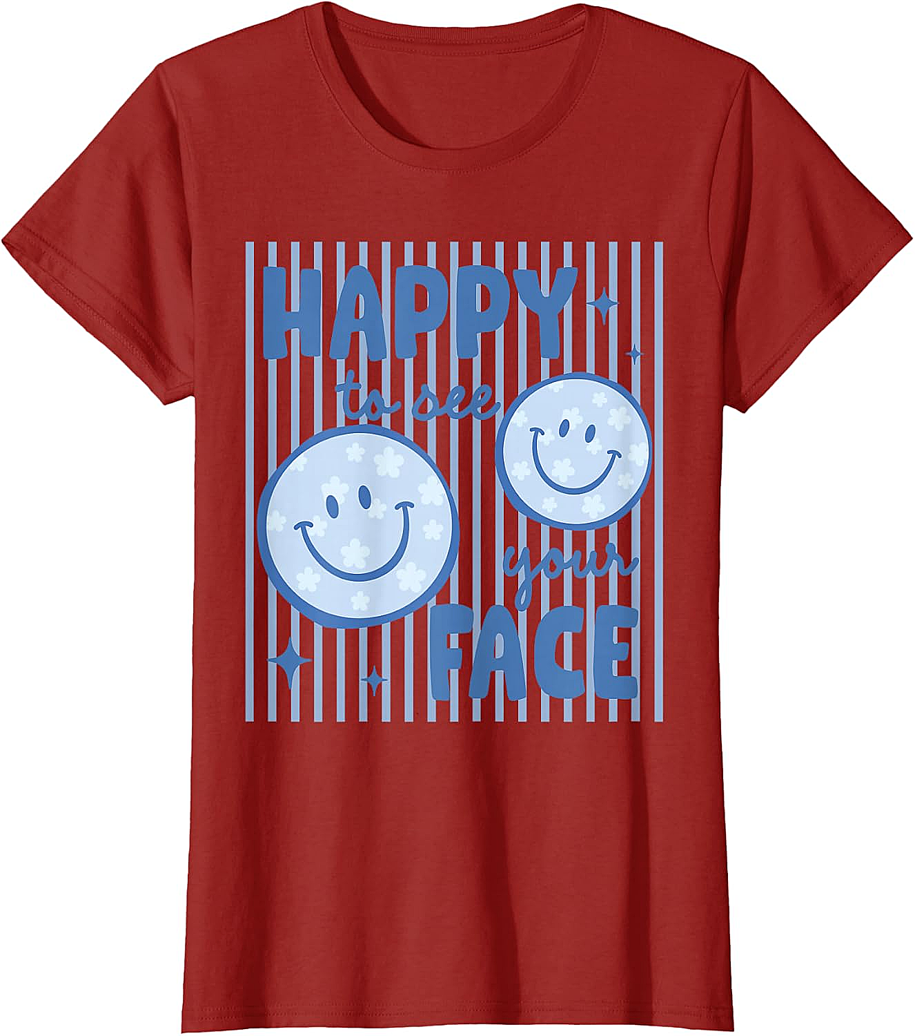 Happy Face Back to School T-Shirt - Unisex Tee