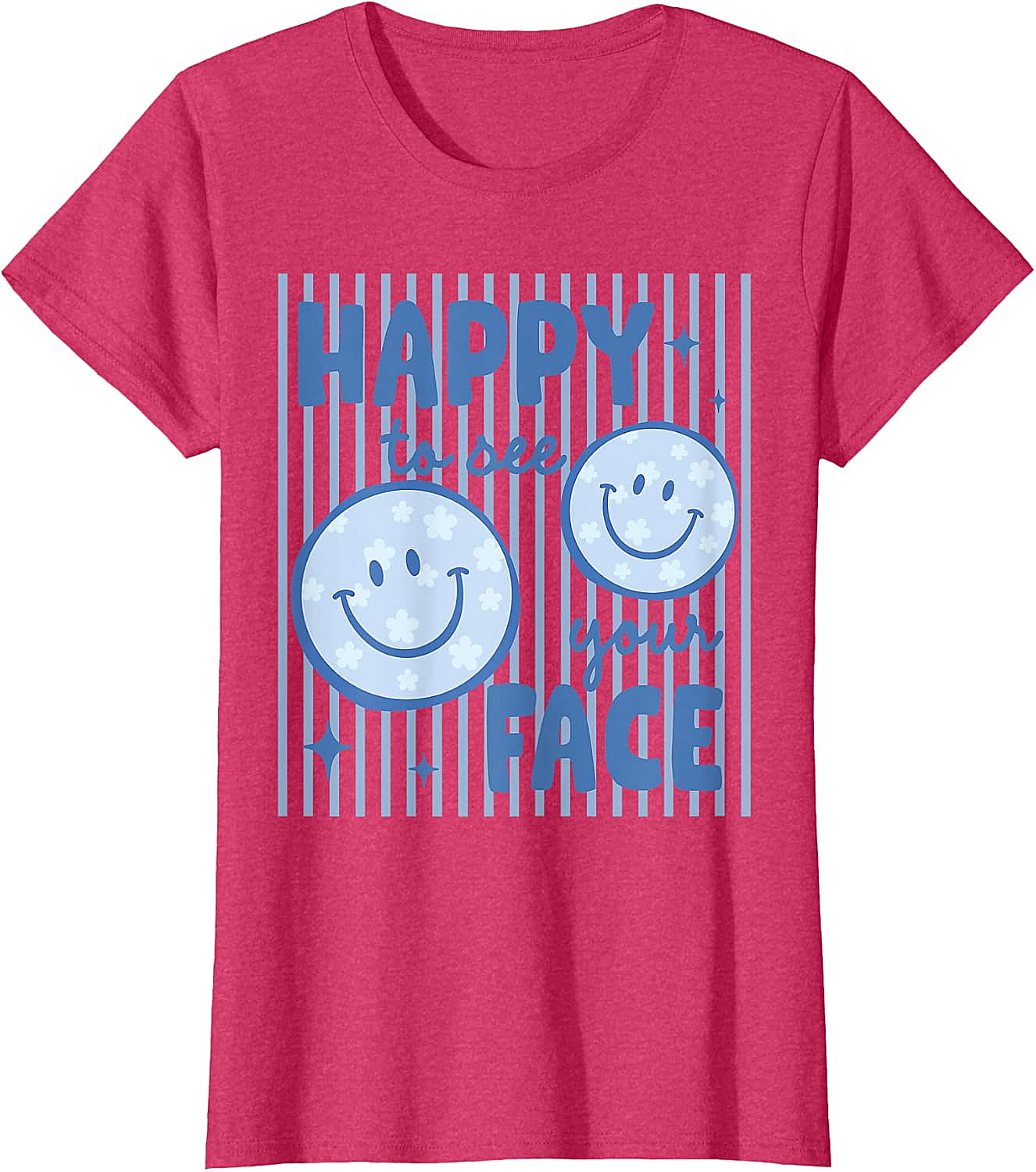 Happy Face Back to School T-Shirt - Unisex Tee