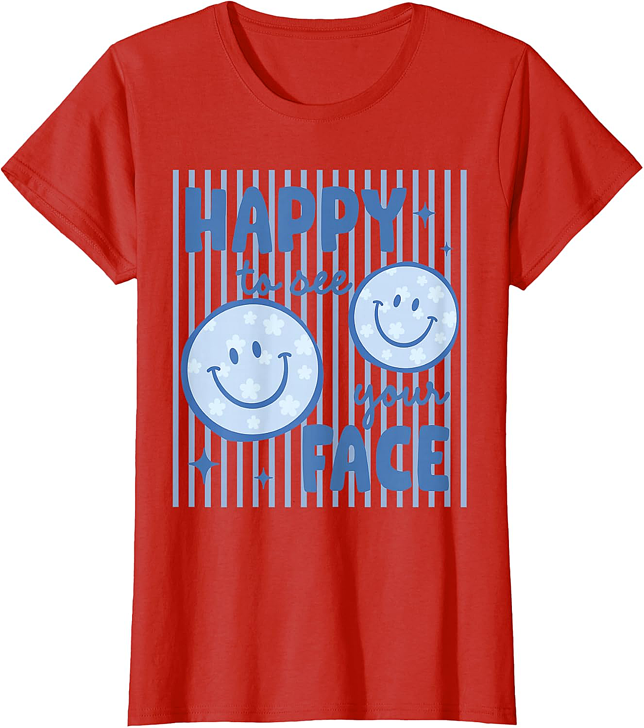 Happy Face Back to School T-Shirt - Unisex Tee