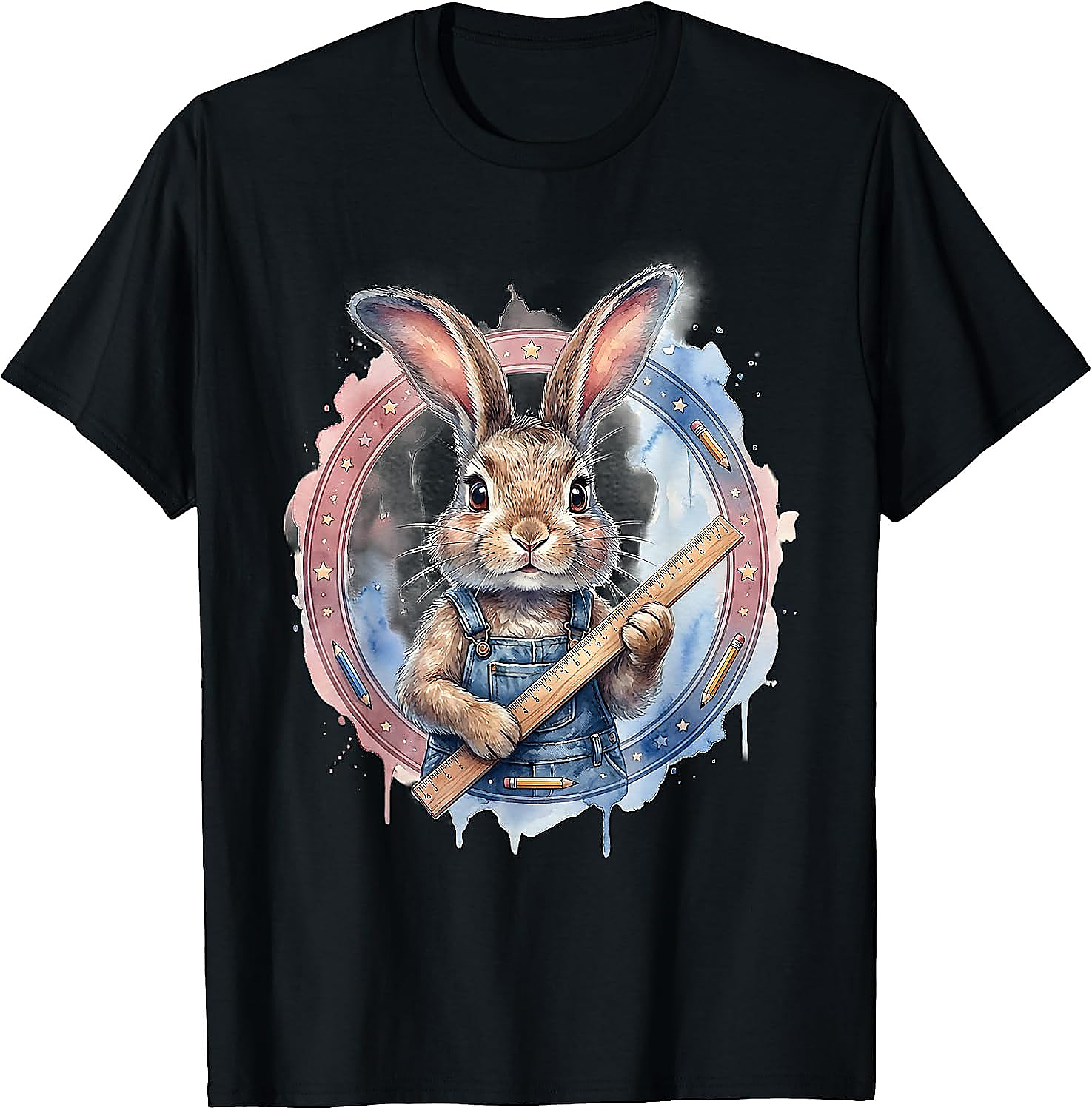 2nd Grade Bunny Back to School T-Shirt | Cute Teacher Tee