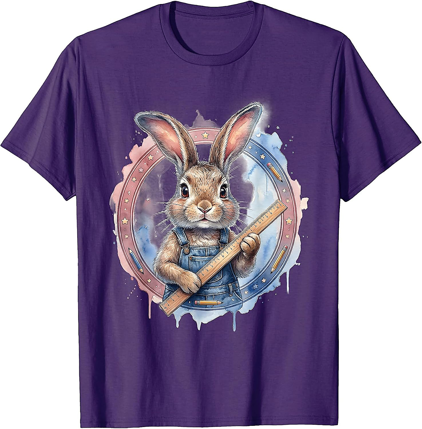 2nd Grade Bunny Back to School T-Shirt | Cute Teacher Tee