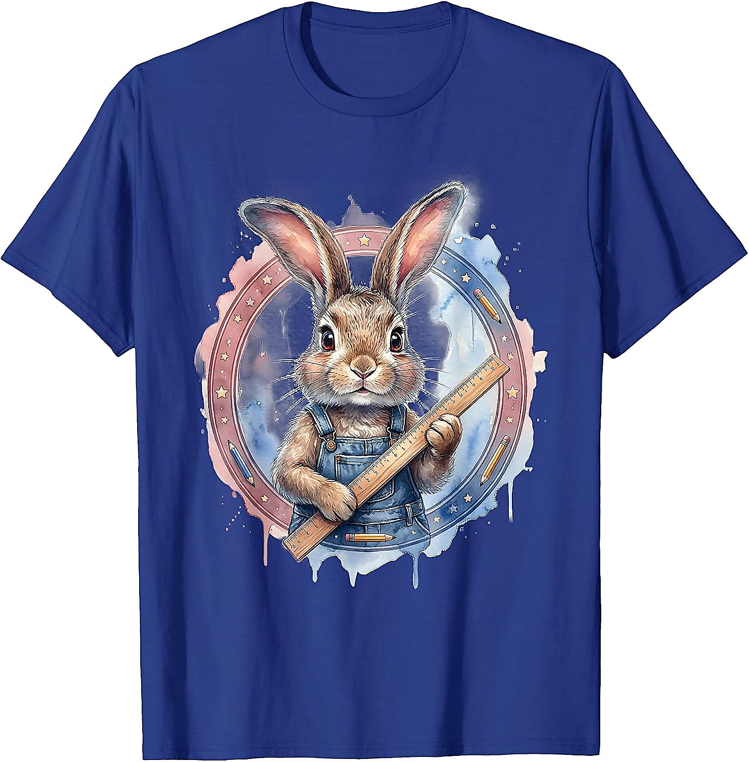 2nd Grade Bunny Back to School T-Shirt | Cute Teacher Tee