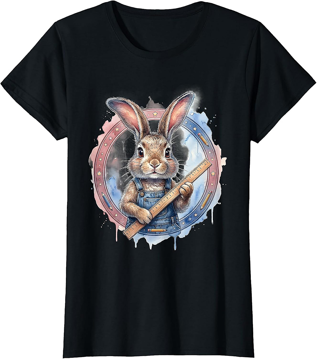 2nd Grade Bunny Back to School T-Shirt | Cute Teacher Tee