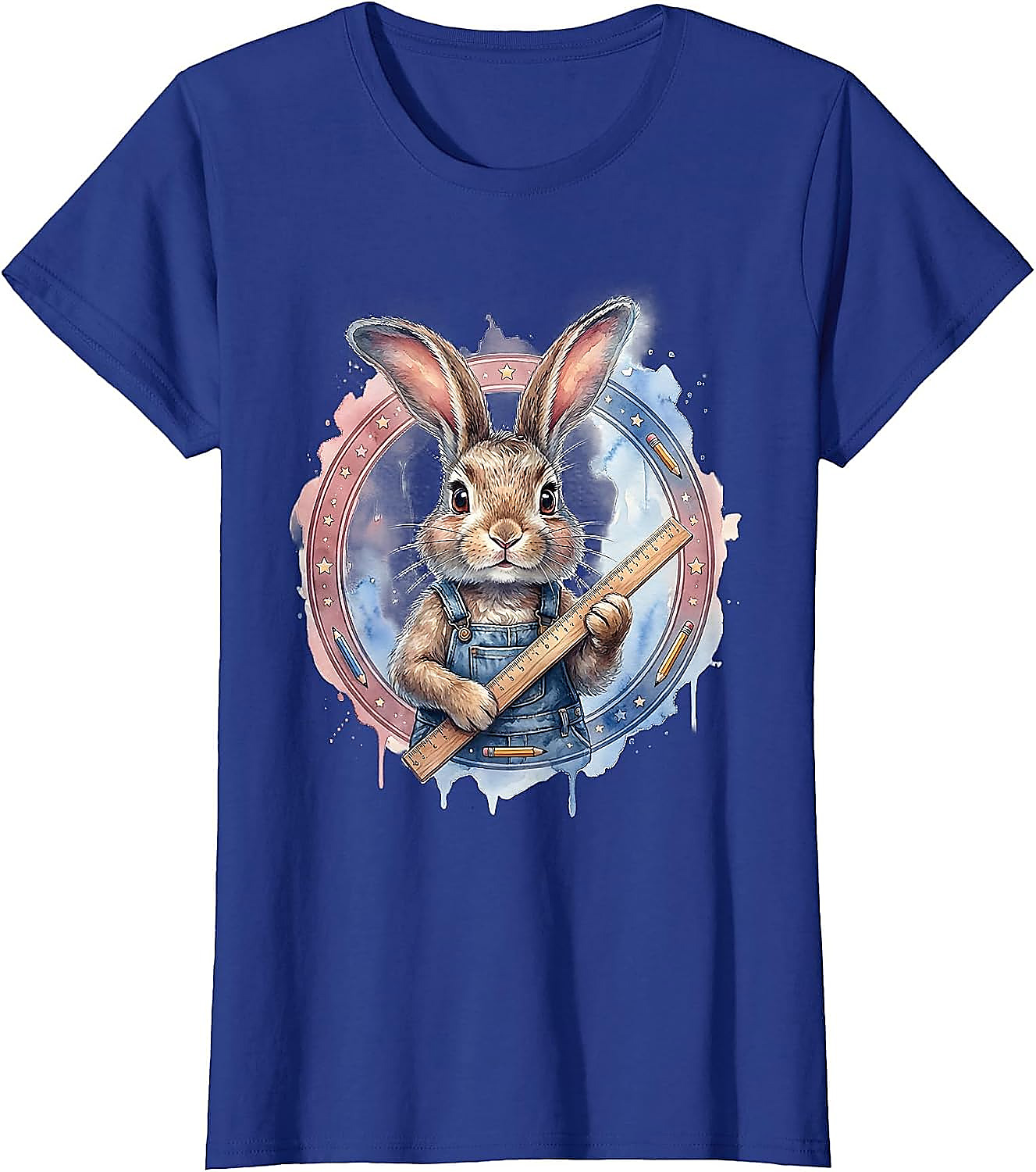 2nd Grade Bunny Back to School T-Shirt | Cute Teacher Tee