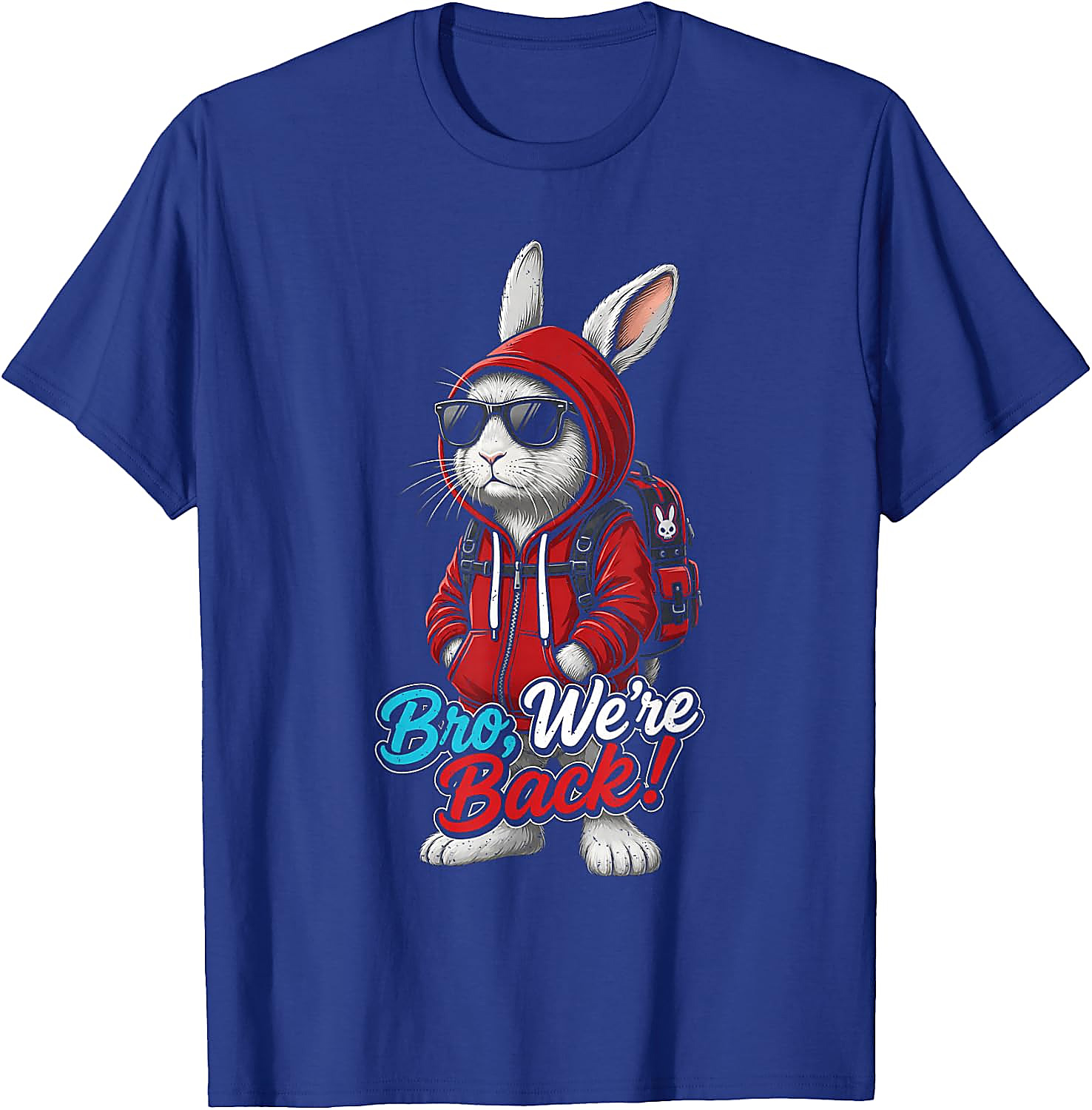 Funny Bunny Back to School T-Shirt | Student Graphic Tee