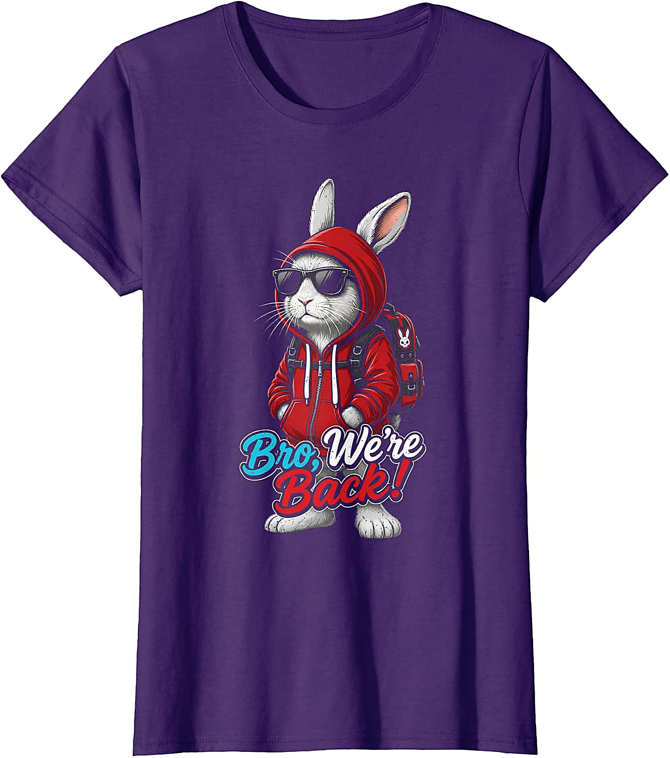 Funny Bunny Back to School T-Shirt | Student Graphic Tee
