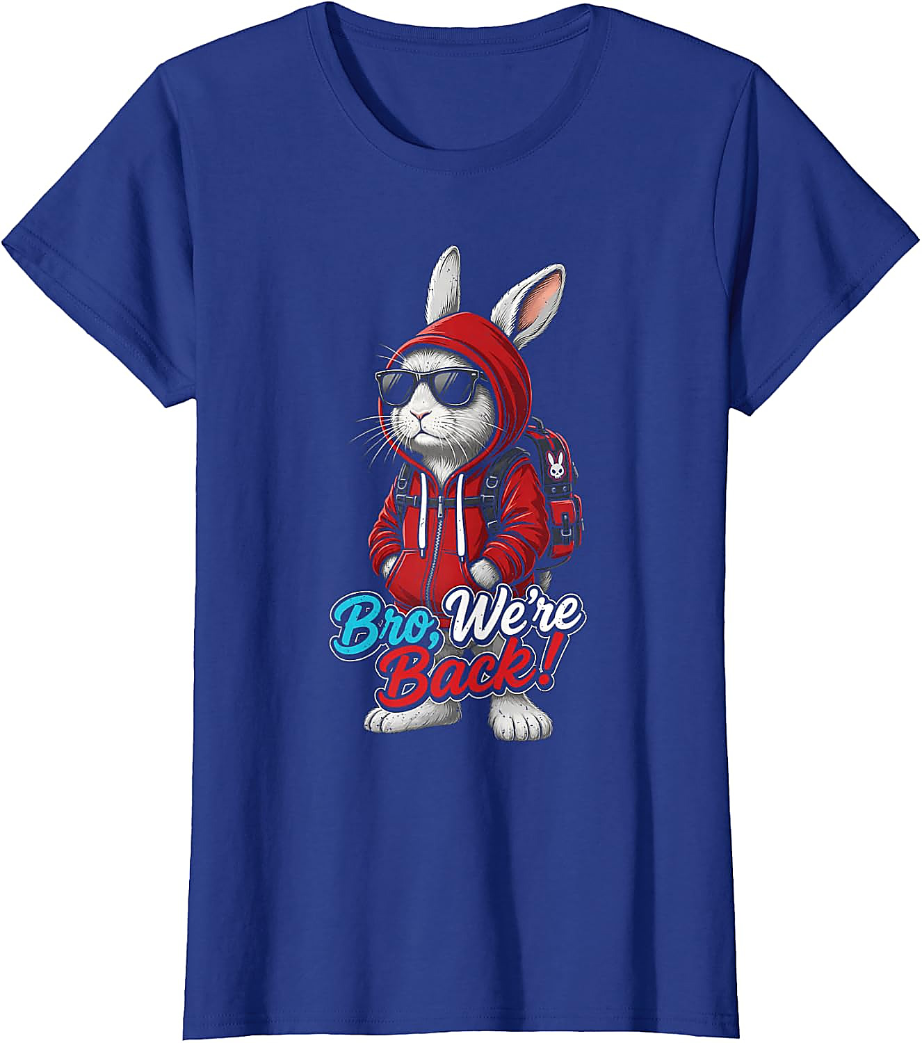 Funny Bunny Back to School T-Shirt | Student Graphic Tee