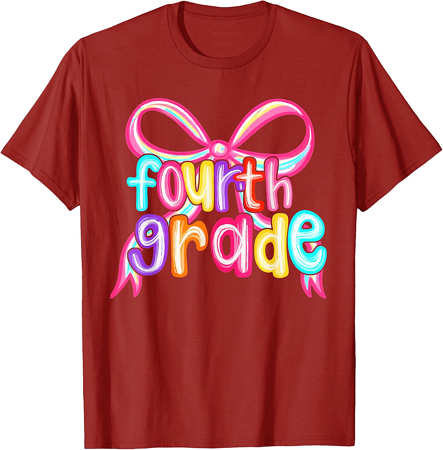 4th Grade Back to School Tee Girls Fourth Grade Shirt