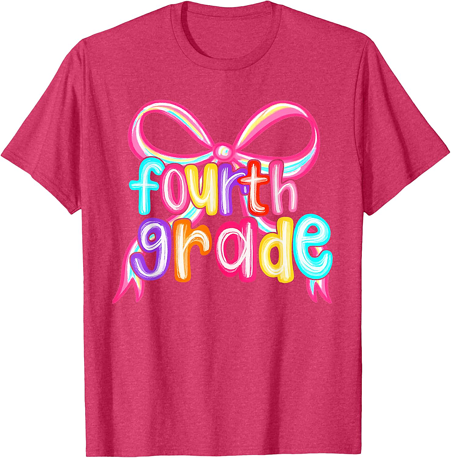 4th Grade Back to School Tee Girls Fourth Grade Shirt