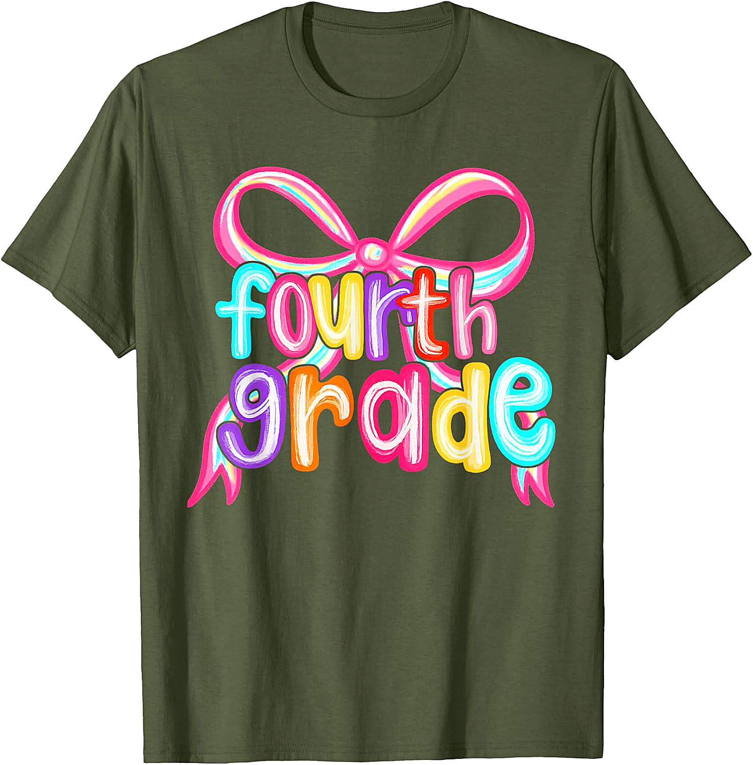 4th Grade Back to School Tee Girls Fourth Grade Shirt