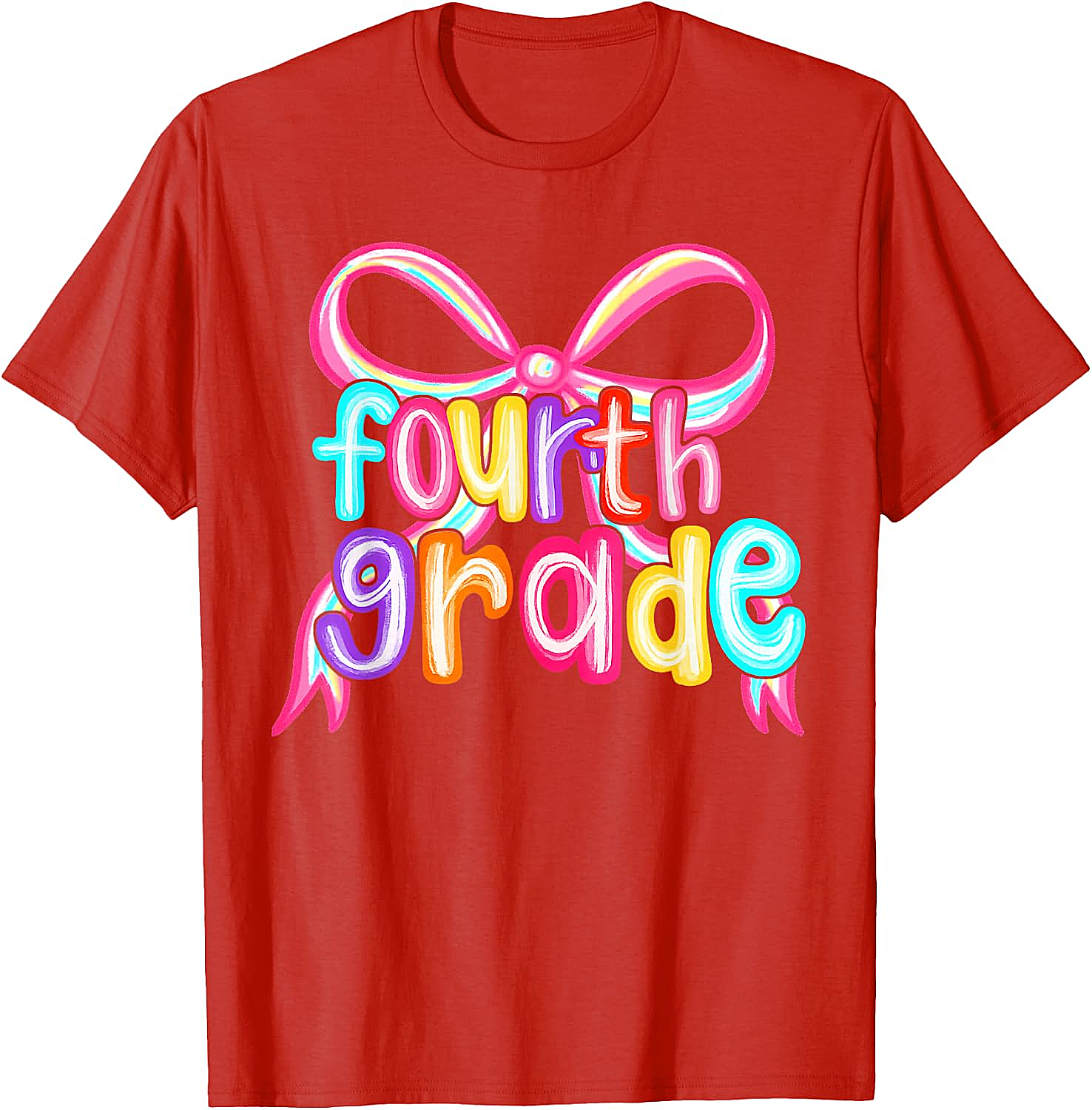 4th Grade Back to School Tee Girls Fourth Grade Shirt