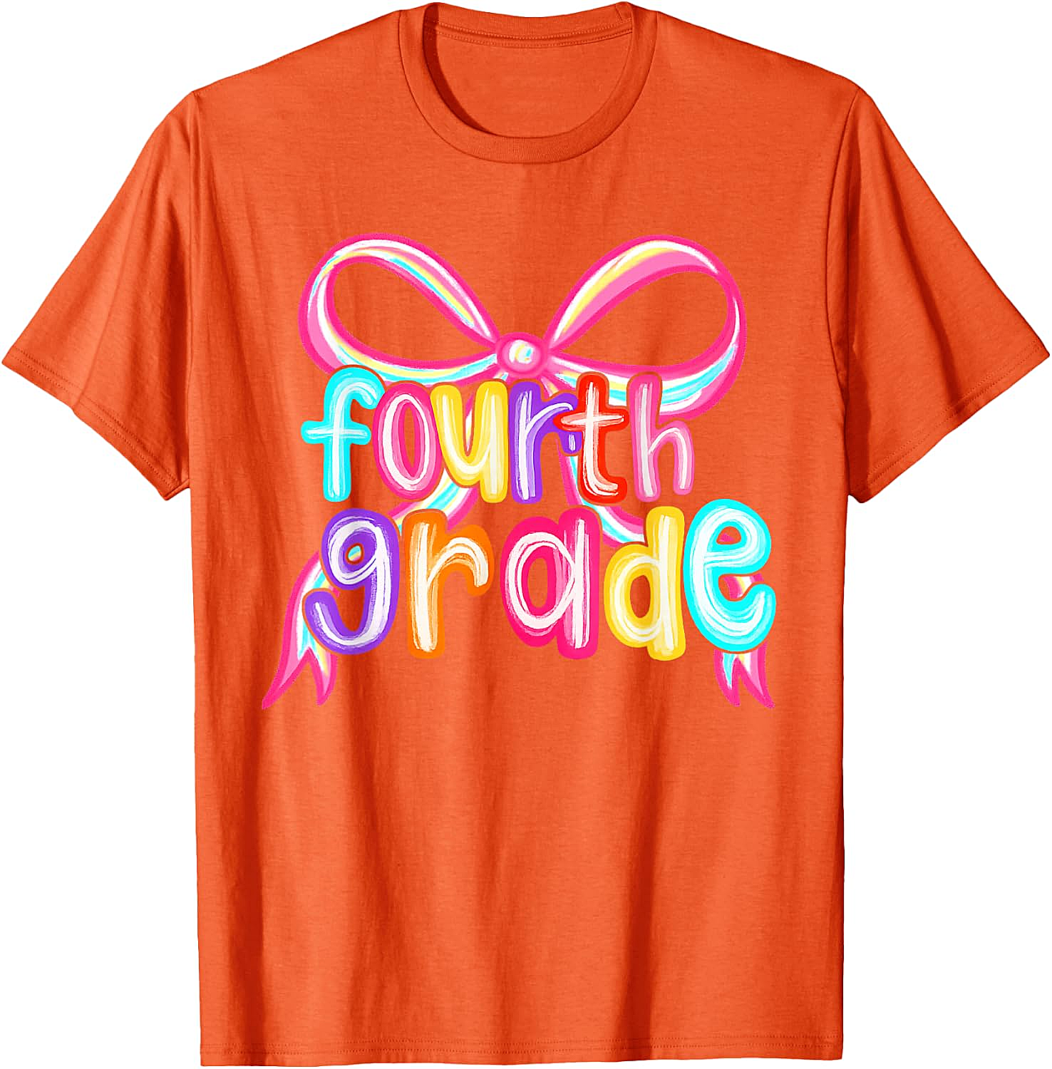 4th Grade Back to School Tee Girls Fourth Grade Shirt