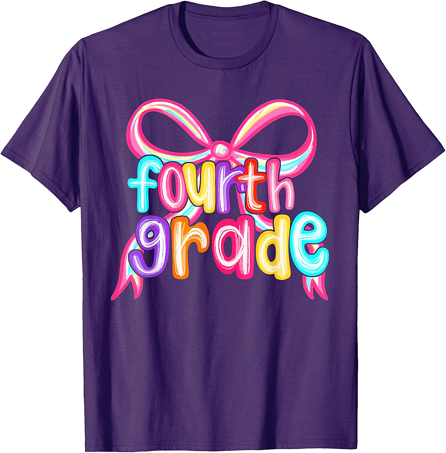 4th Grade Back to School Tee Girls Fourth Grade Shirt