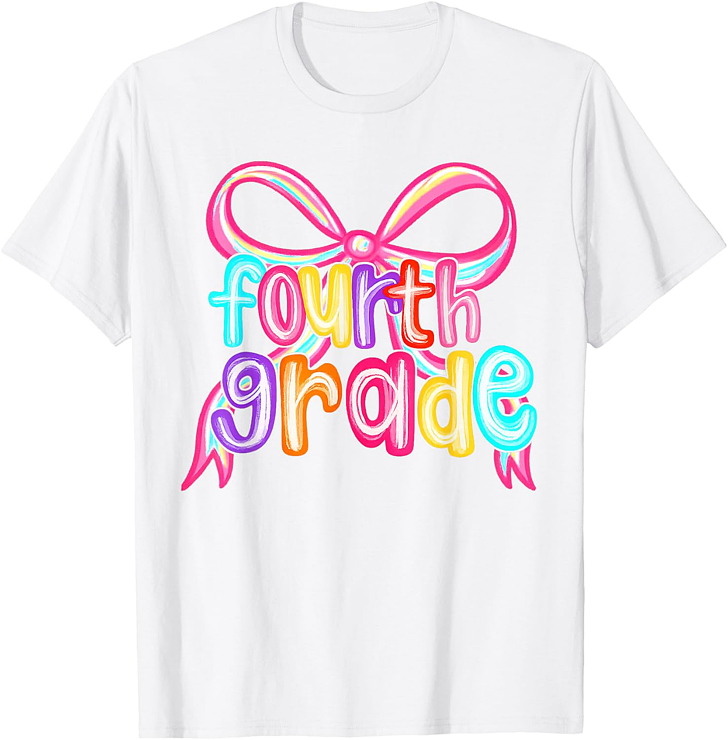 4th Grade Back to School Tee Girls Fourth Grade Shirt